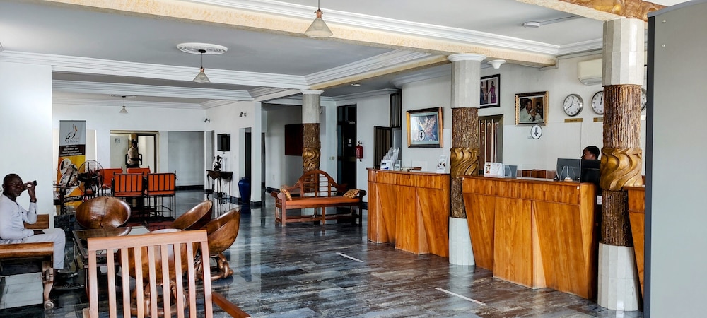 Lobby at Hotel le Pelican, LOME