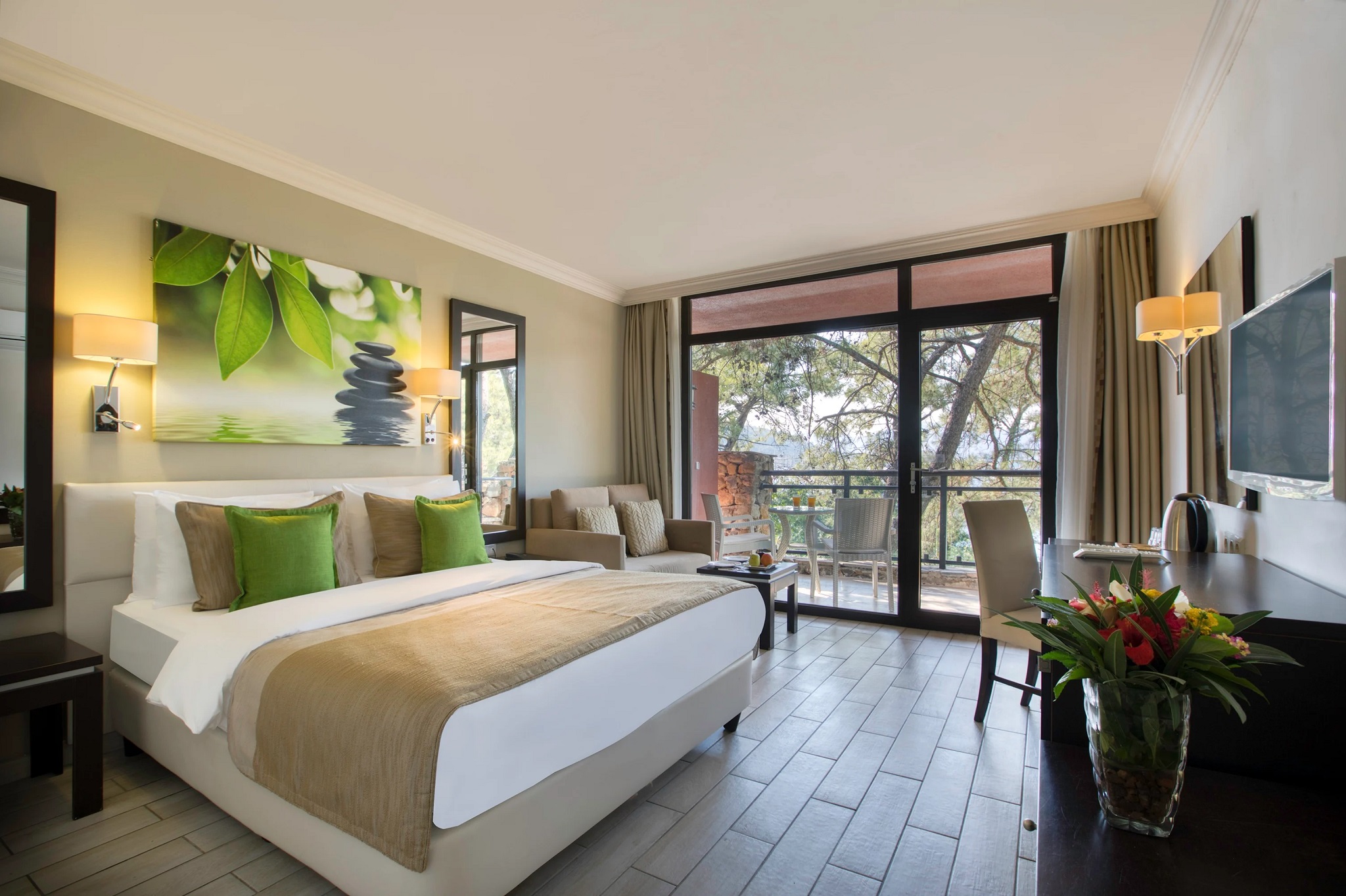 Room, Triple, Partial Sea View