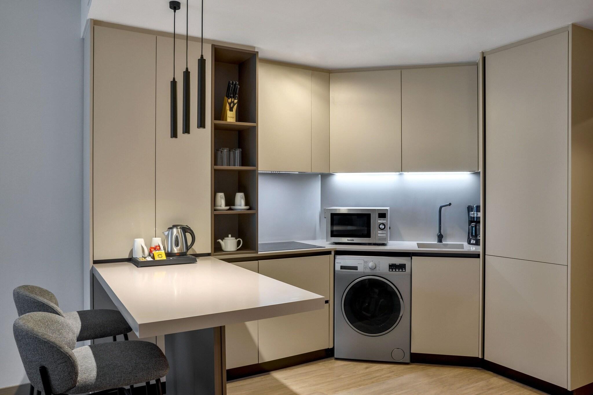 جناح بسرير كوين بإطلالة على المدينة، Residence Inn by Marriott Sheikh Zayed Road 6/6