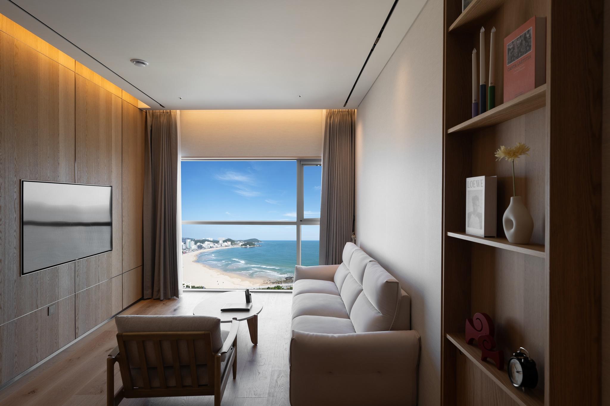 1 Bedroom, Ocean, Premium, Suite, Living Area