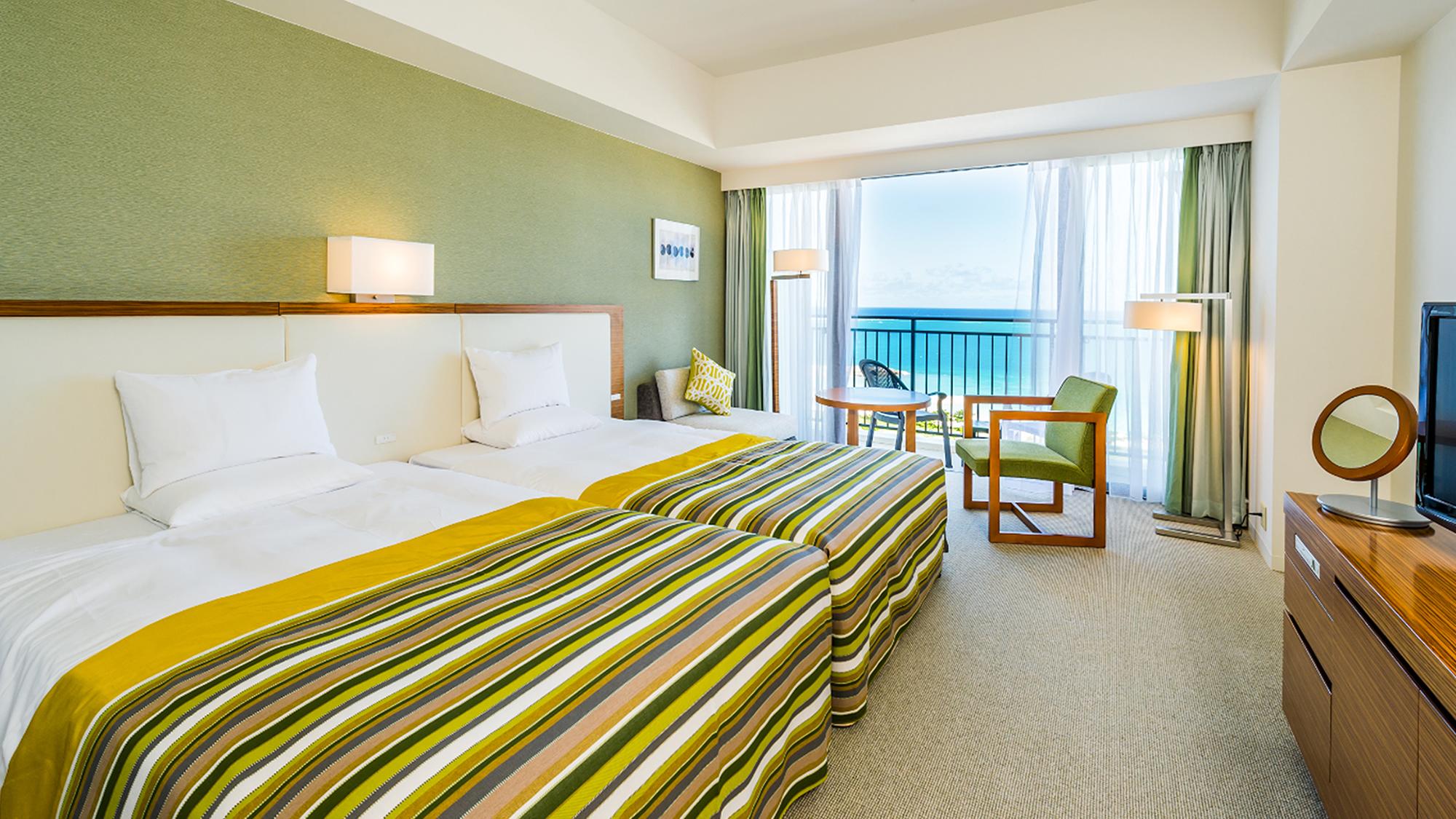 Hollywood, Ocean, Me, Deluxe, Twin Beds, Ocean View, High Floor