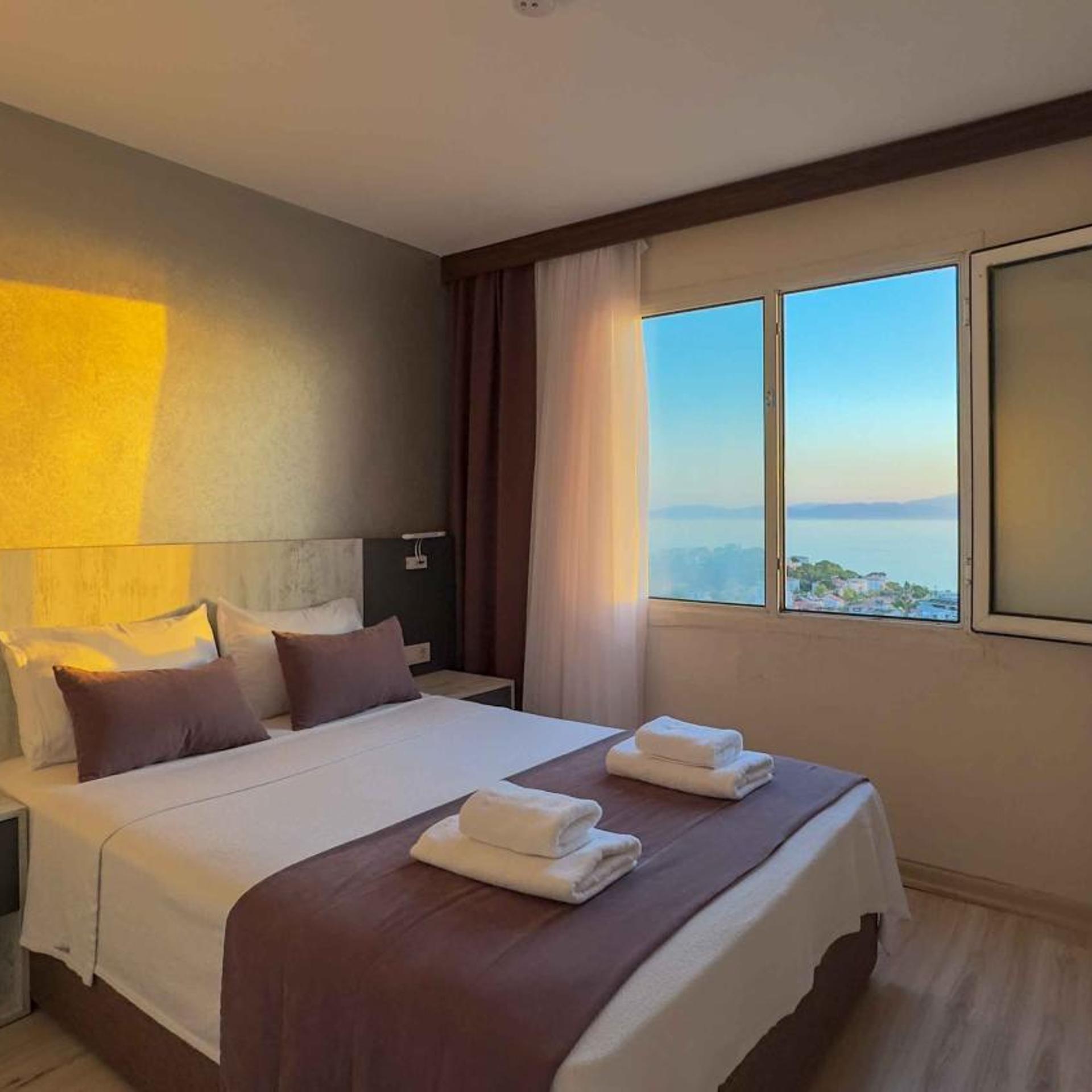 جناح جونيور بإطلالة على البحر، La Bella Suit Otel 3/10