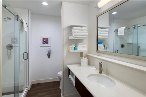 غرفة بسرير كينج بحوض استحمام لذوي الإعاقة، Hampton By Hilton New Paltz 2/2