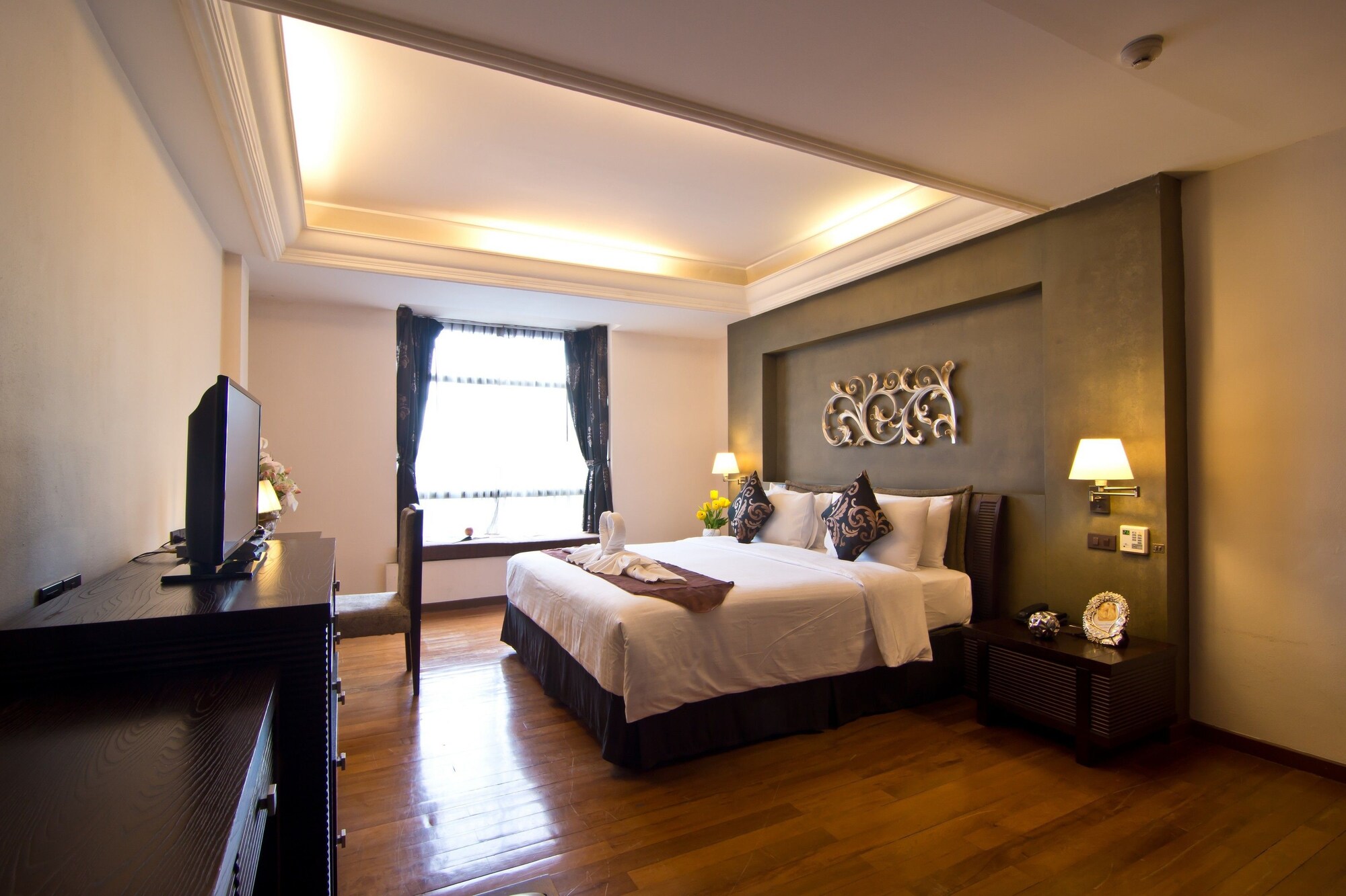 جناح بسرير مزدوج بغرفة نوم واحدة، Lk Mantra Pura Resort 3/4