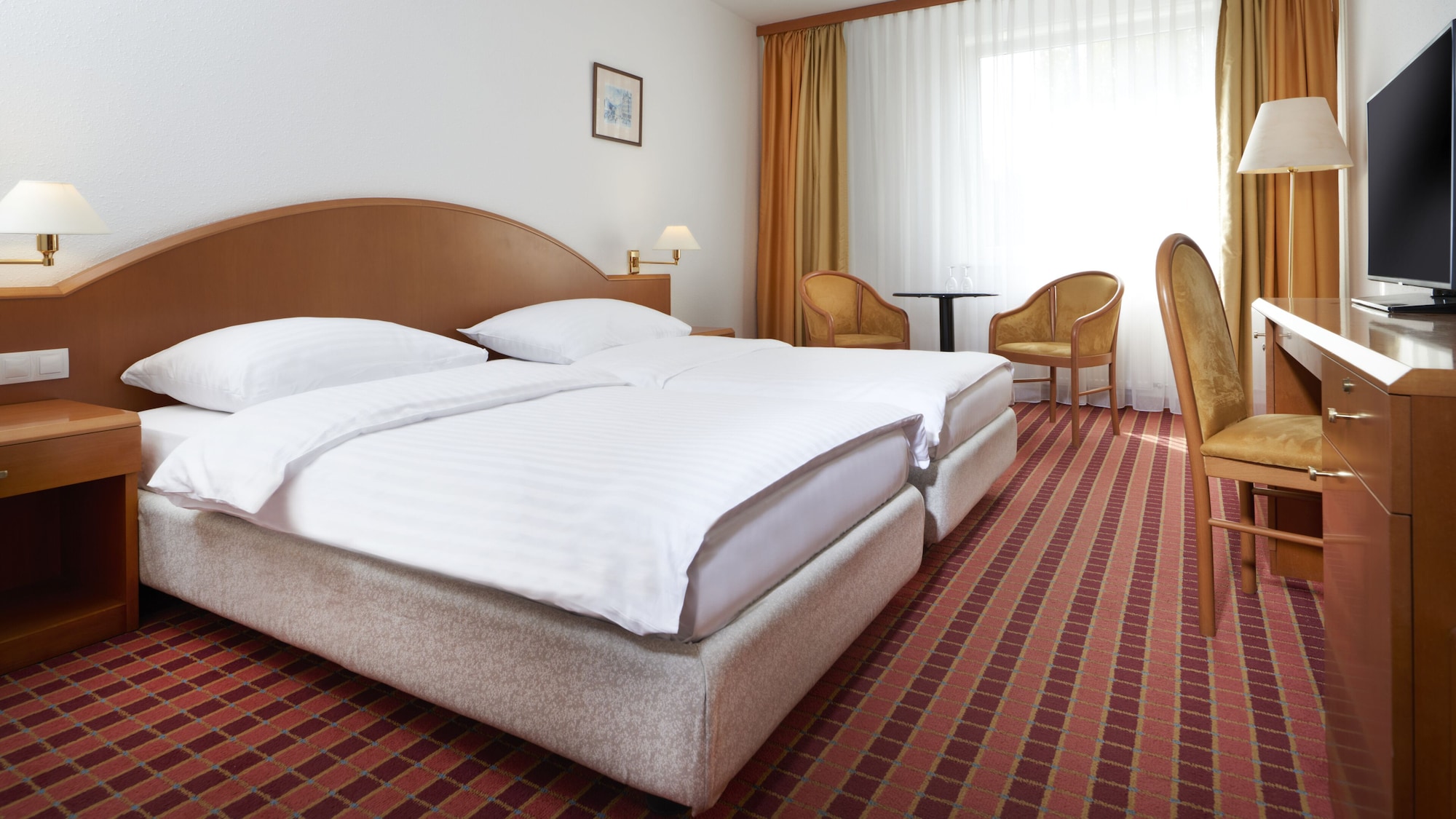غرفة ديلوكس بسريرين منفصلين، Orea Congress Hotel Brno 2/6