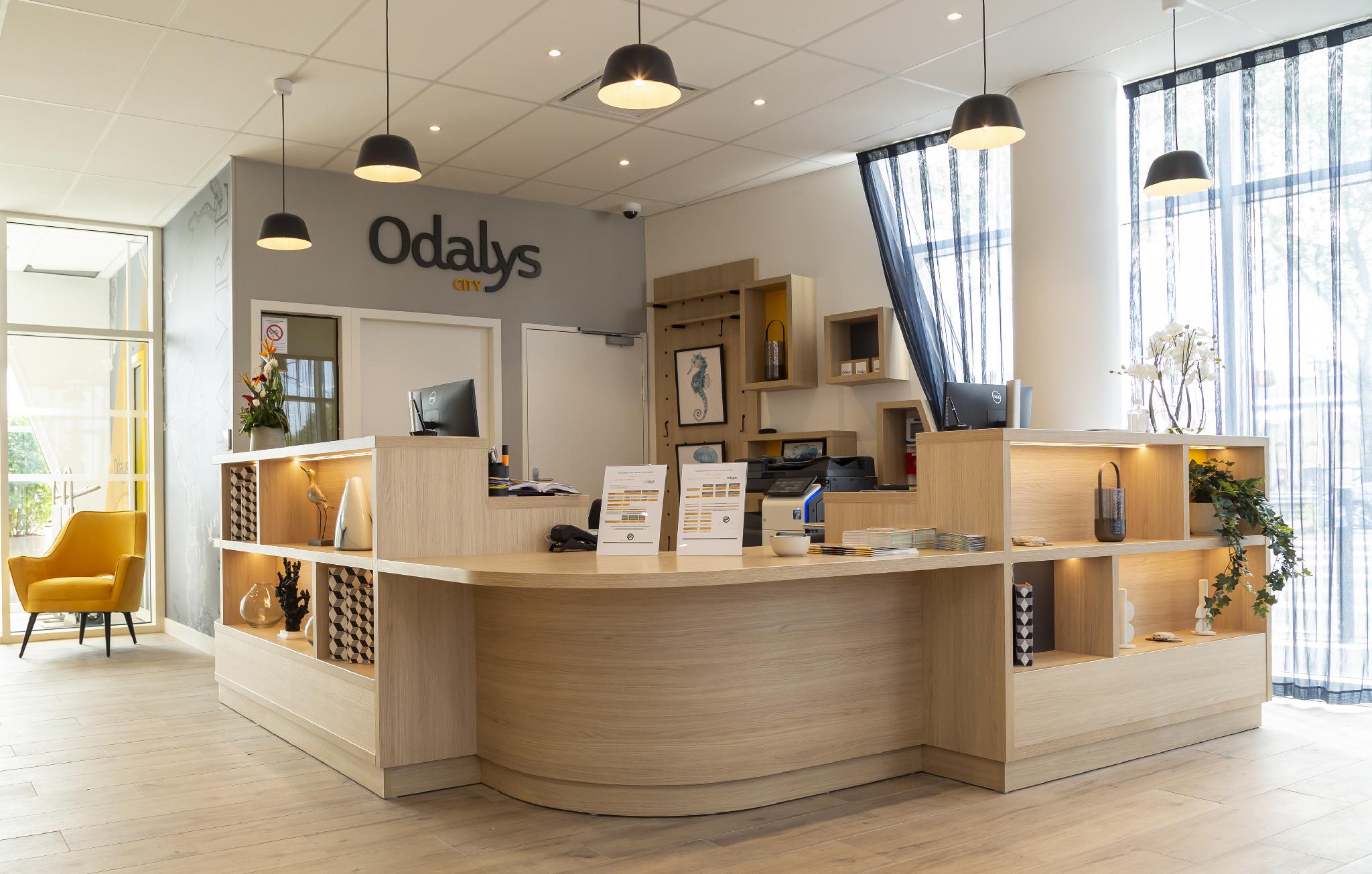 Lobby at Odalys City Le Havre Centre Les Docks, LE HAVRE