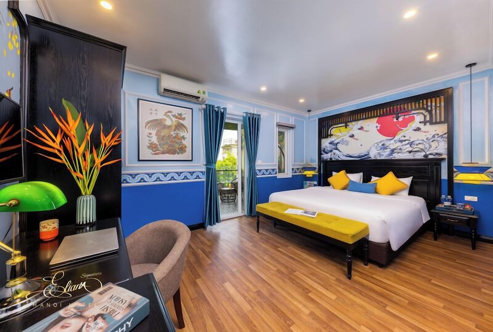 جناح بسرير كينج بشرفة، Oriana Boutique Hotel 2/6