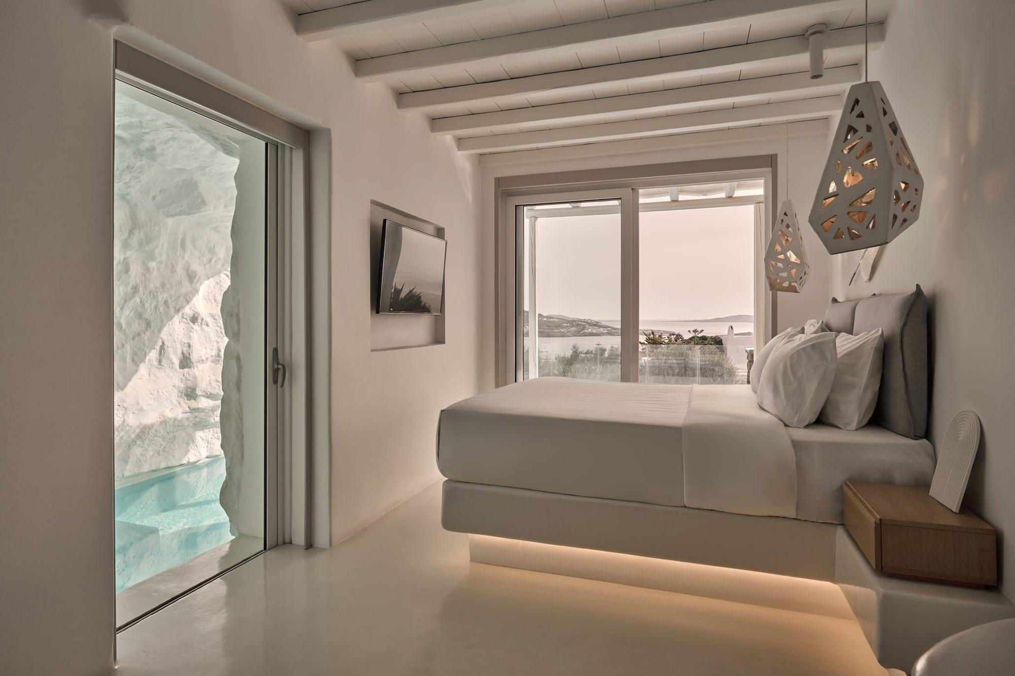 Cave, Pool, Ocean, Villa
