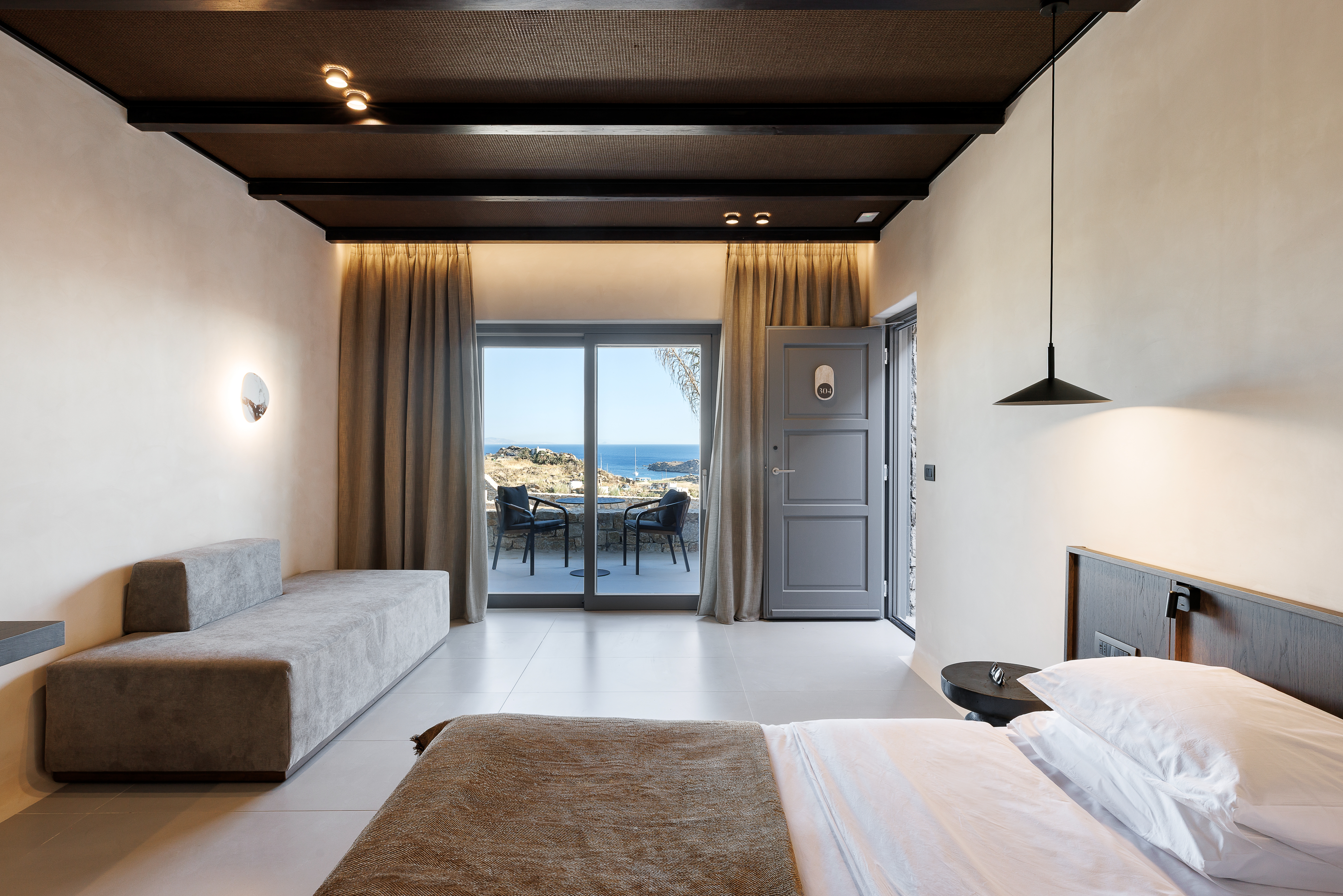 Deluxe, Double Bed, Sea View