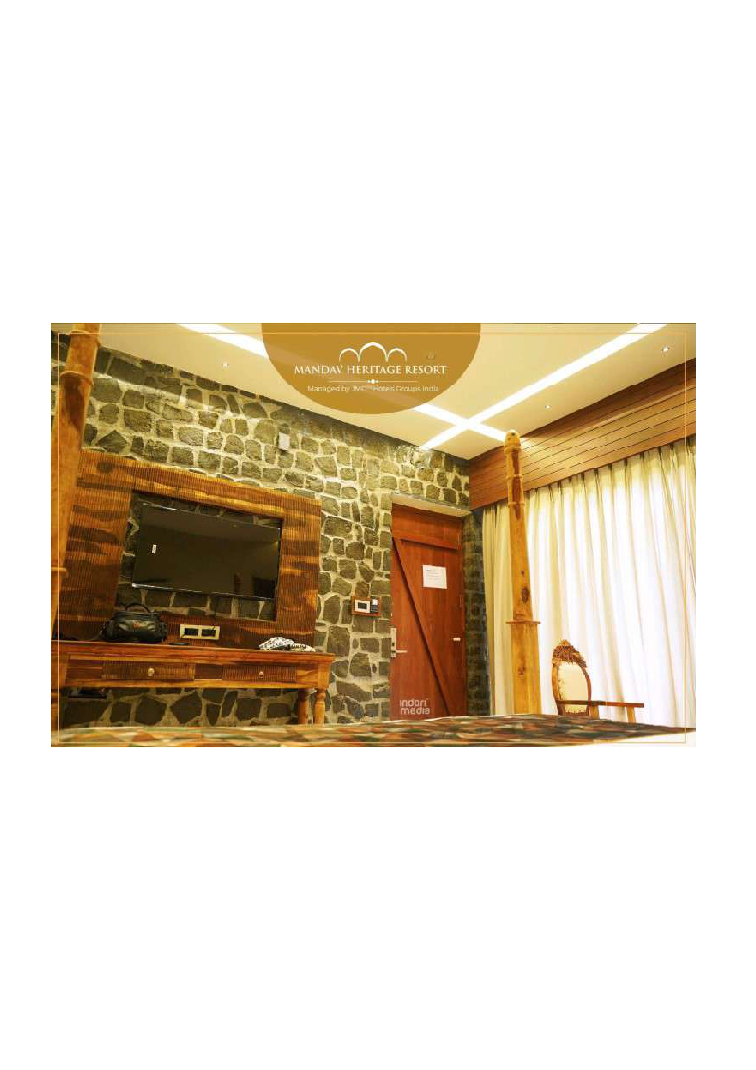 Lobby at Mandav Heritage Resort, DHAR