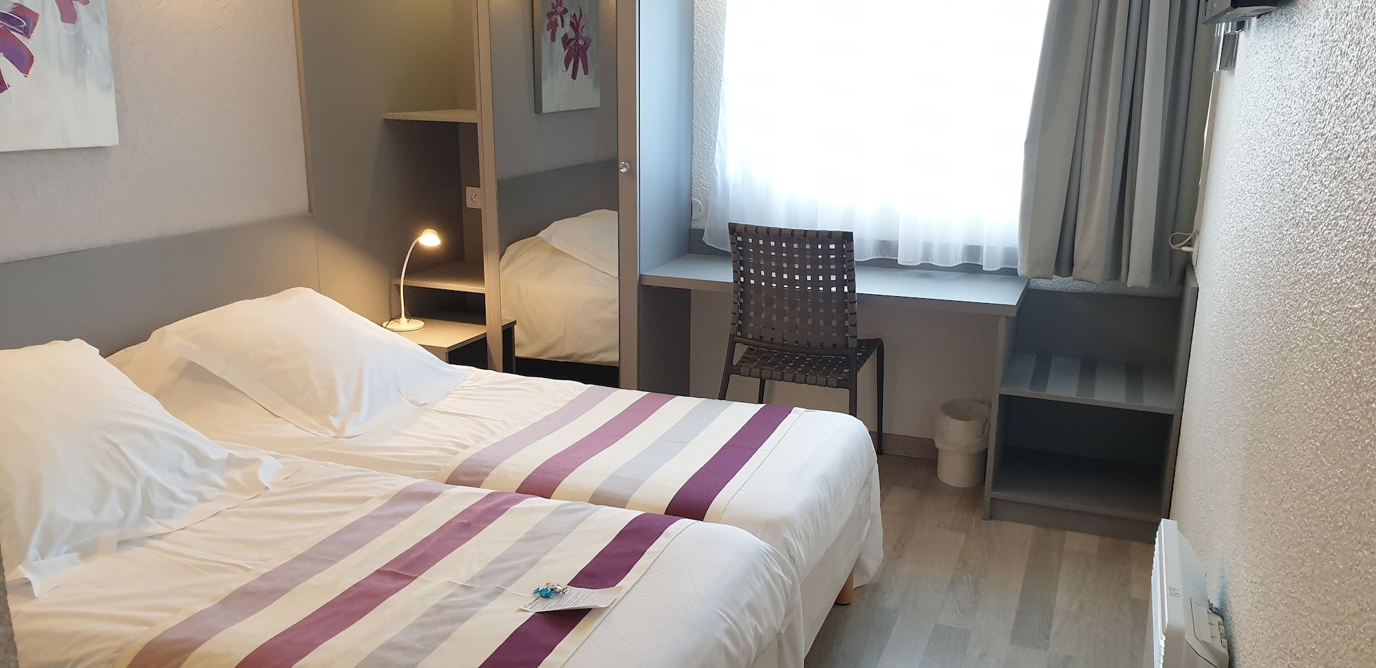 غرفة سوبيريور بسريرين منفصلين، The Originals City Hotel Eden Rouen Nord 3/8