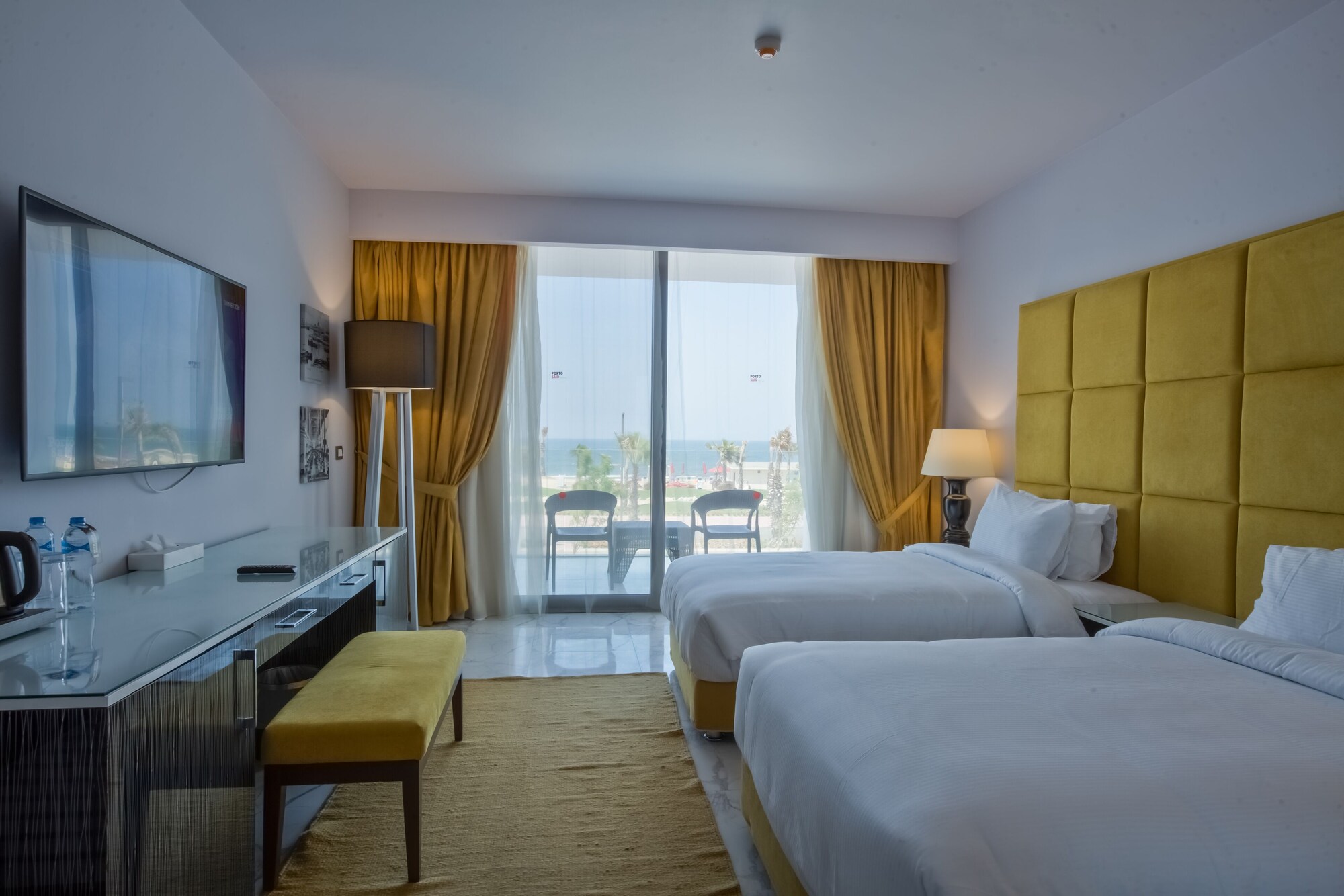 Standard, Twin Beds, Sea View