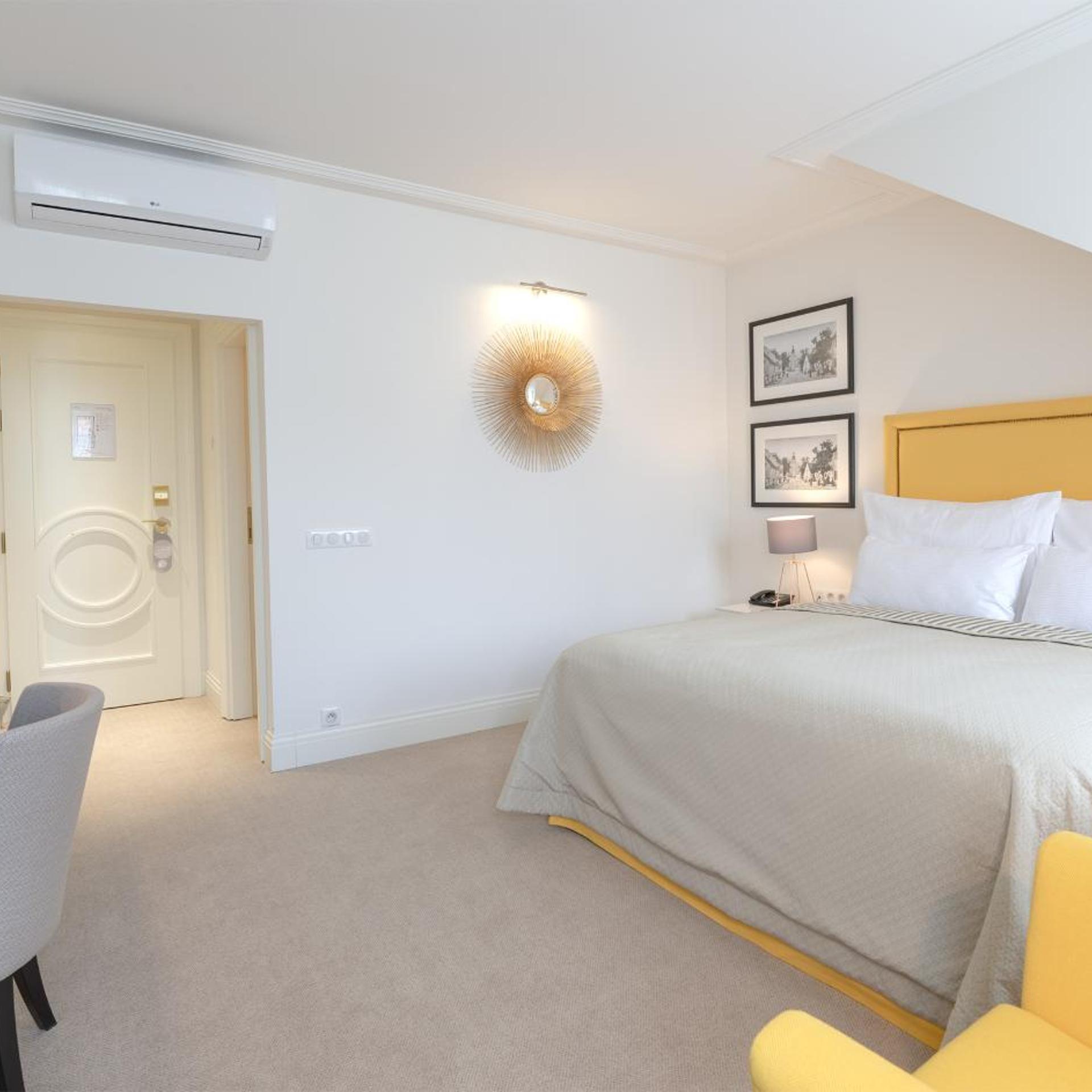 Room, Double Bed, Attic
