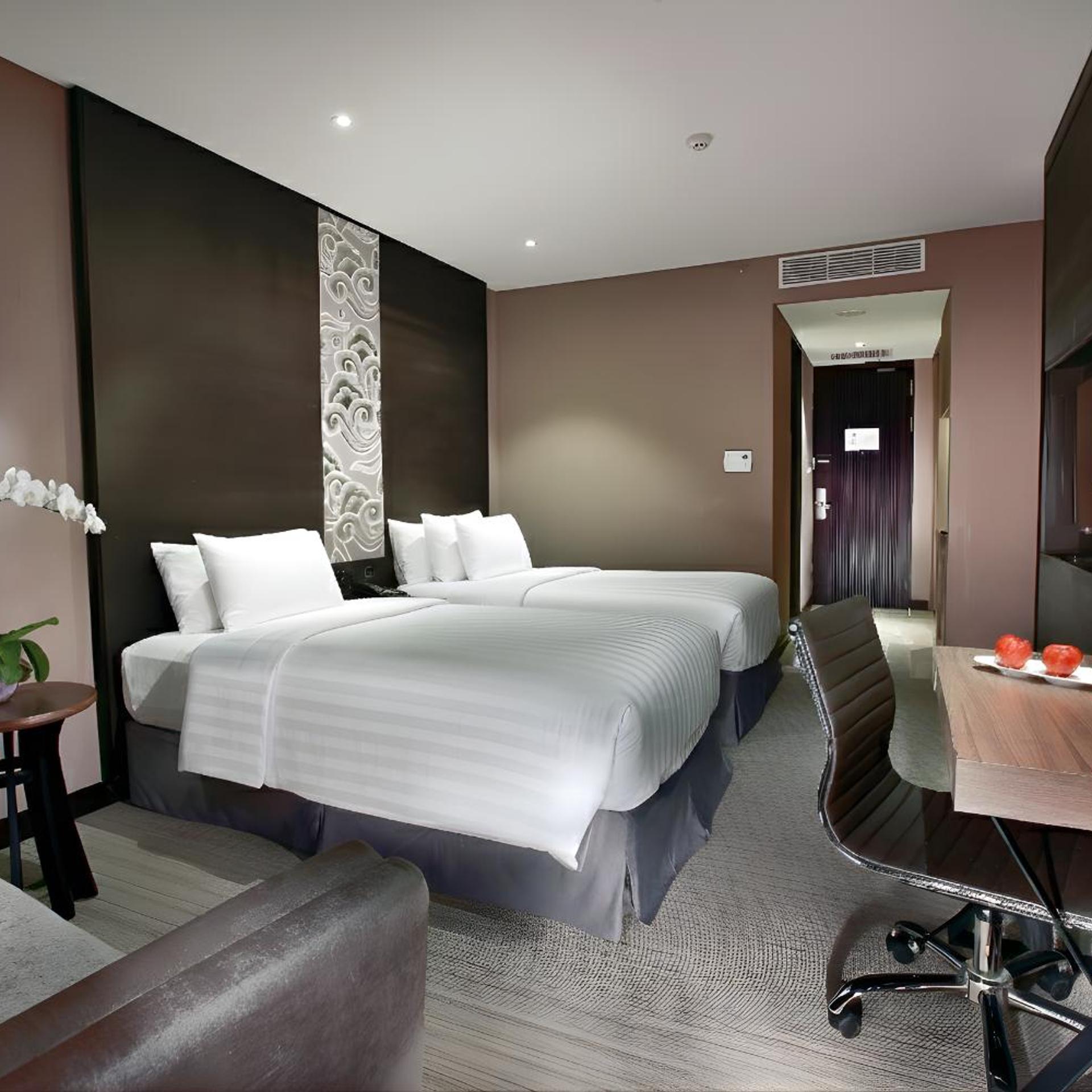 غرفة ديلوكس بسرير فردي، Aston Priority Simatupang Hotel and Conference Center 3/6