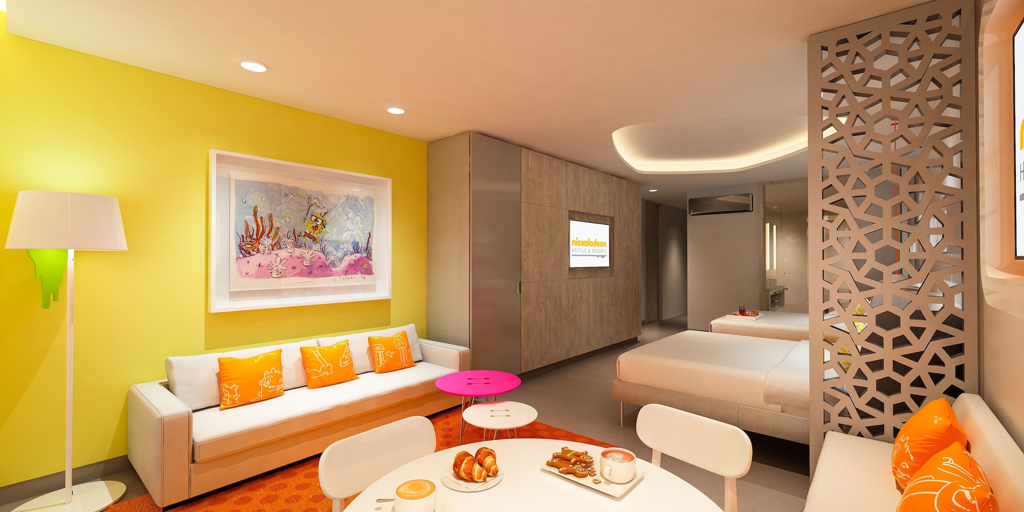 Swim-Up Oceanfront Pool Deck Level Queen Suite، Nickelodeon Hotels and Resorts Riviera Maya All Inclusive 5/10