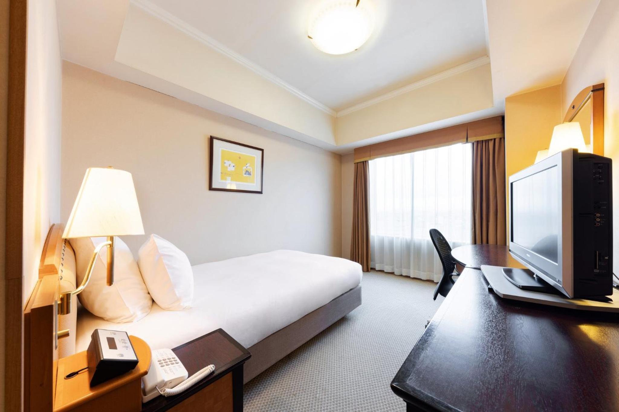 غرفة قياسية بسرير فردي في طابق مرتفع، Ana Crowne Plaza Hotel Toyama 5/9