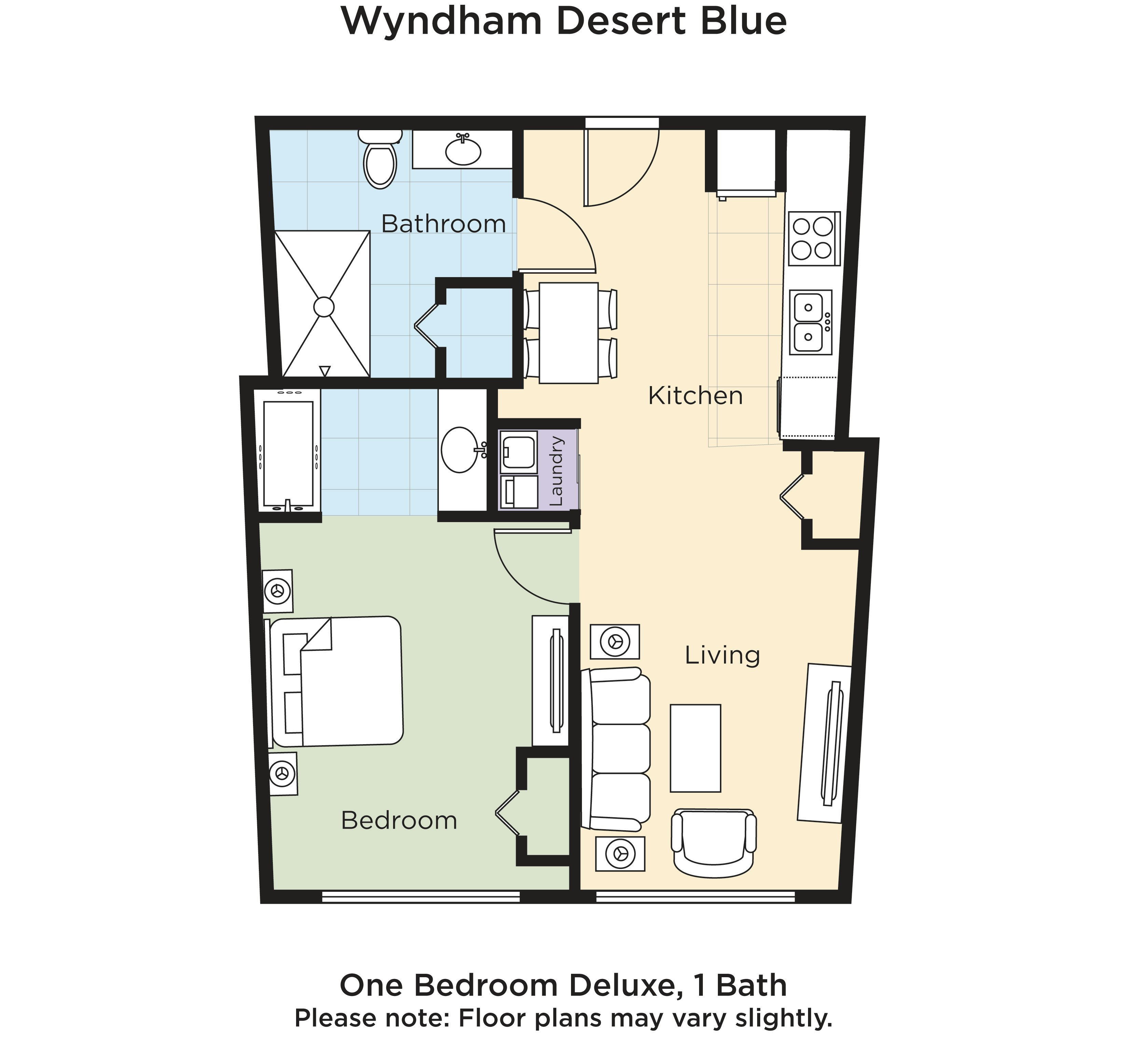 Club Wyndham Desert Blue 8/65