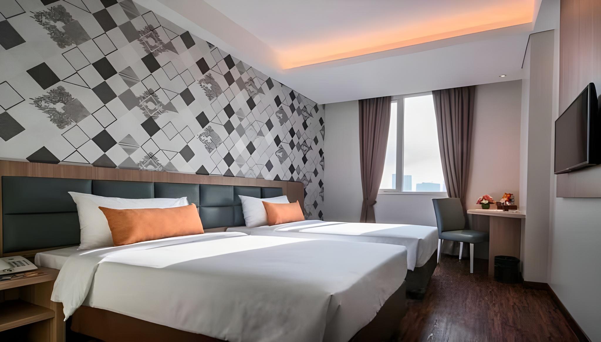 Semi Room, Deluxe, 2 Semi Double Beds