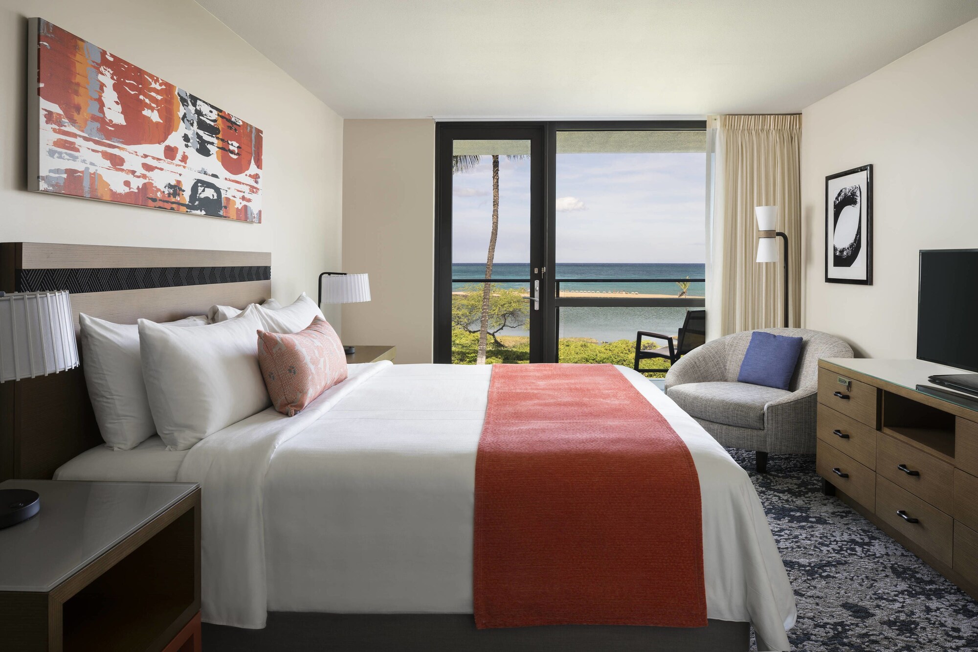 2 Bedrooms, Suite, 2 Double Beds, Ocean Front, Balcony