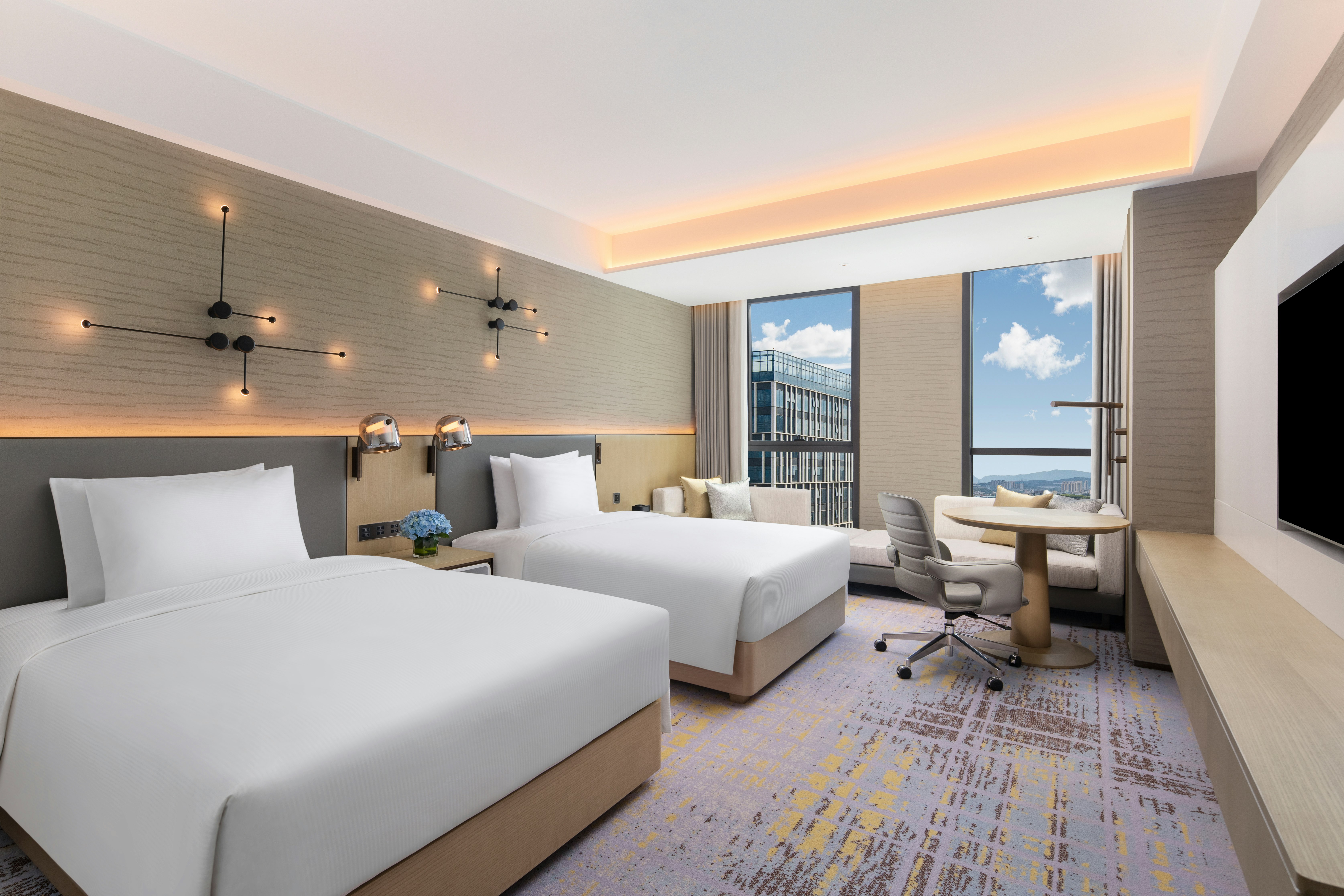 GUEST ROOM, TWIN BEDS
