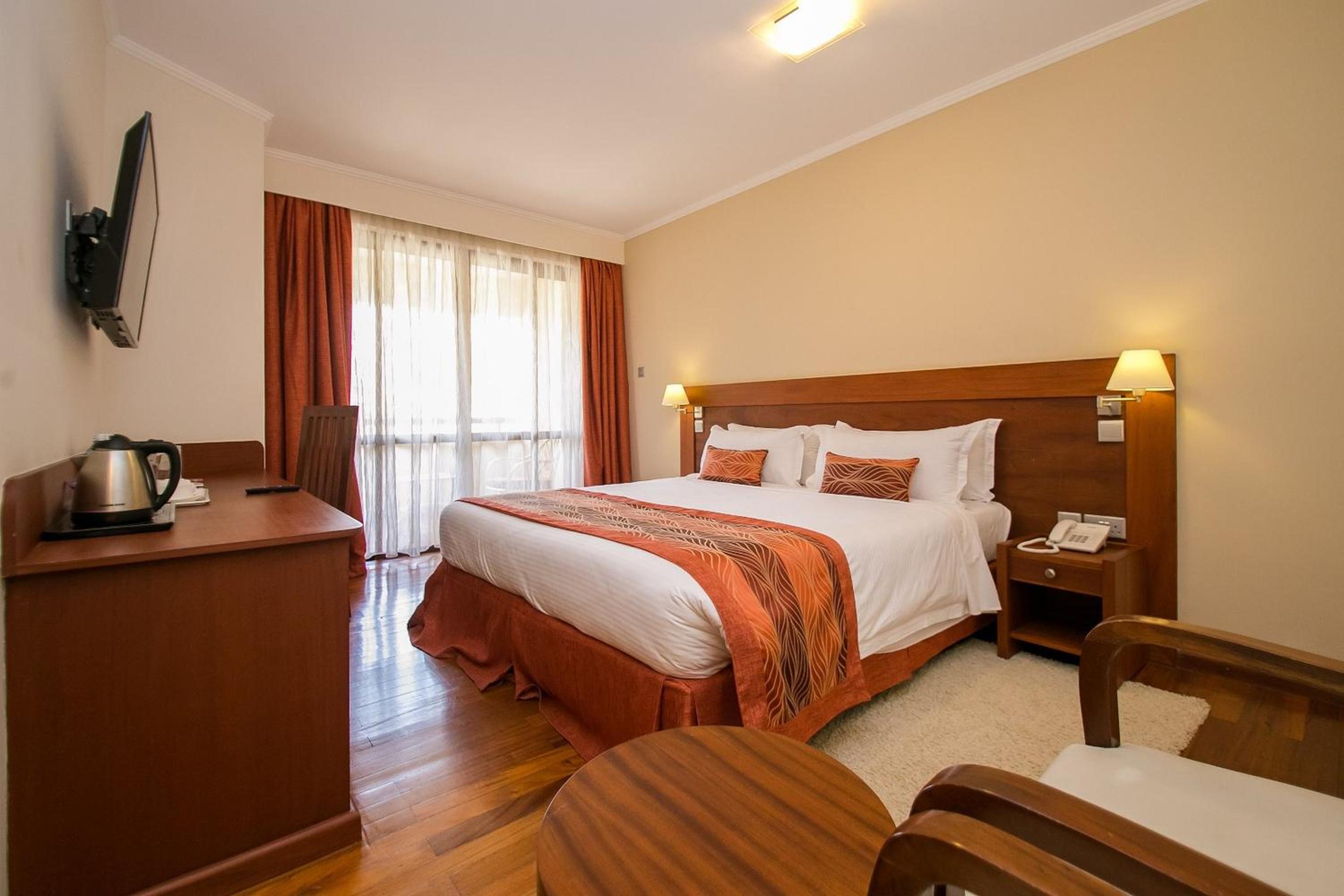 غرفة قياسية بسرير مزدوج أو سريرين منفصلين، Waridi Paradise Apartment Hotel 9/10
