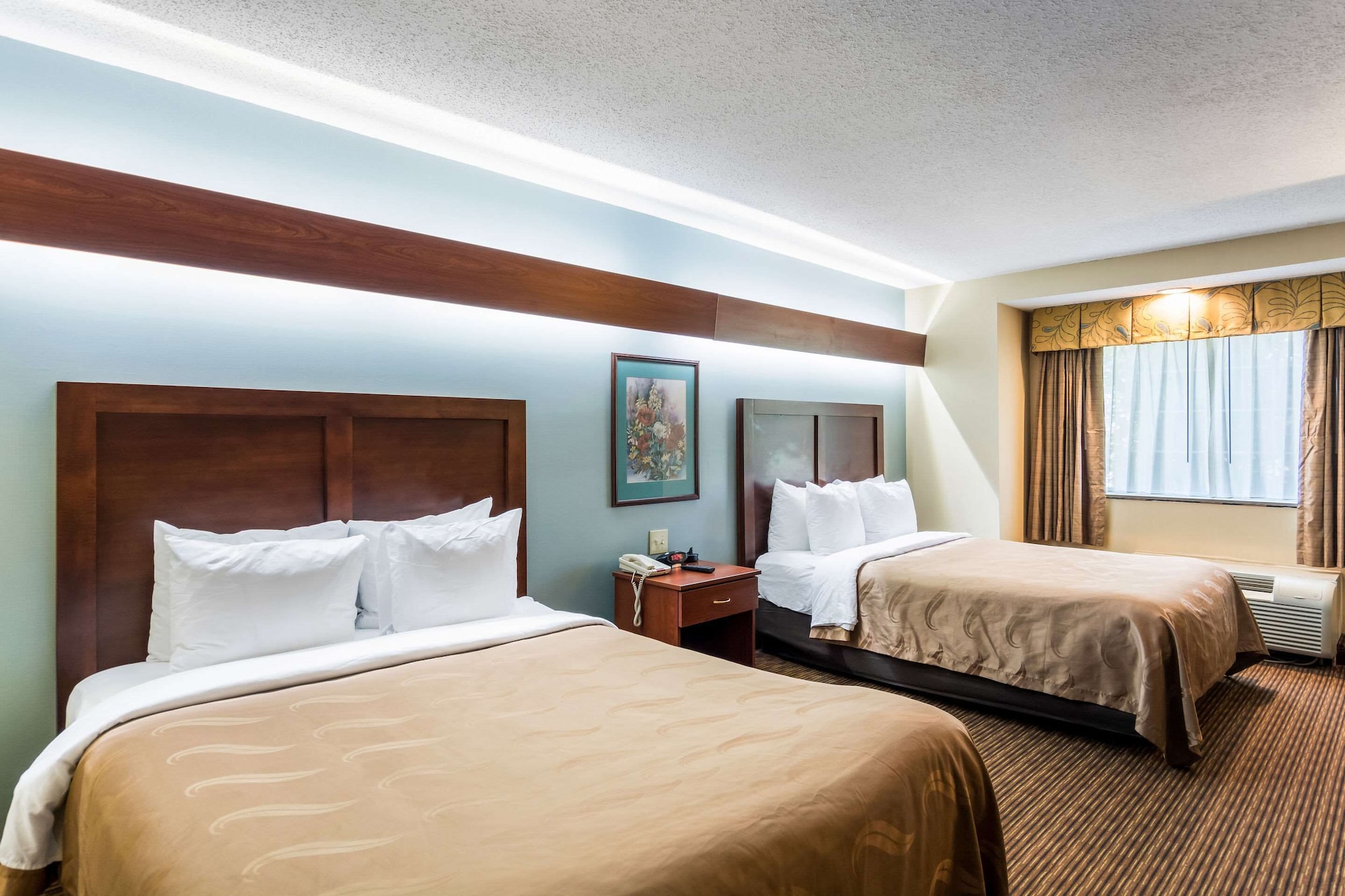 غرفة قياسية بسريرين كوين، Quality Inn Chester - South Richmond 2/3