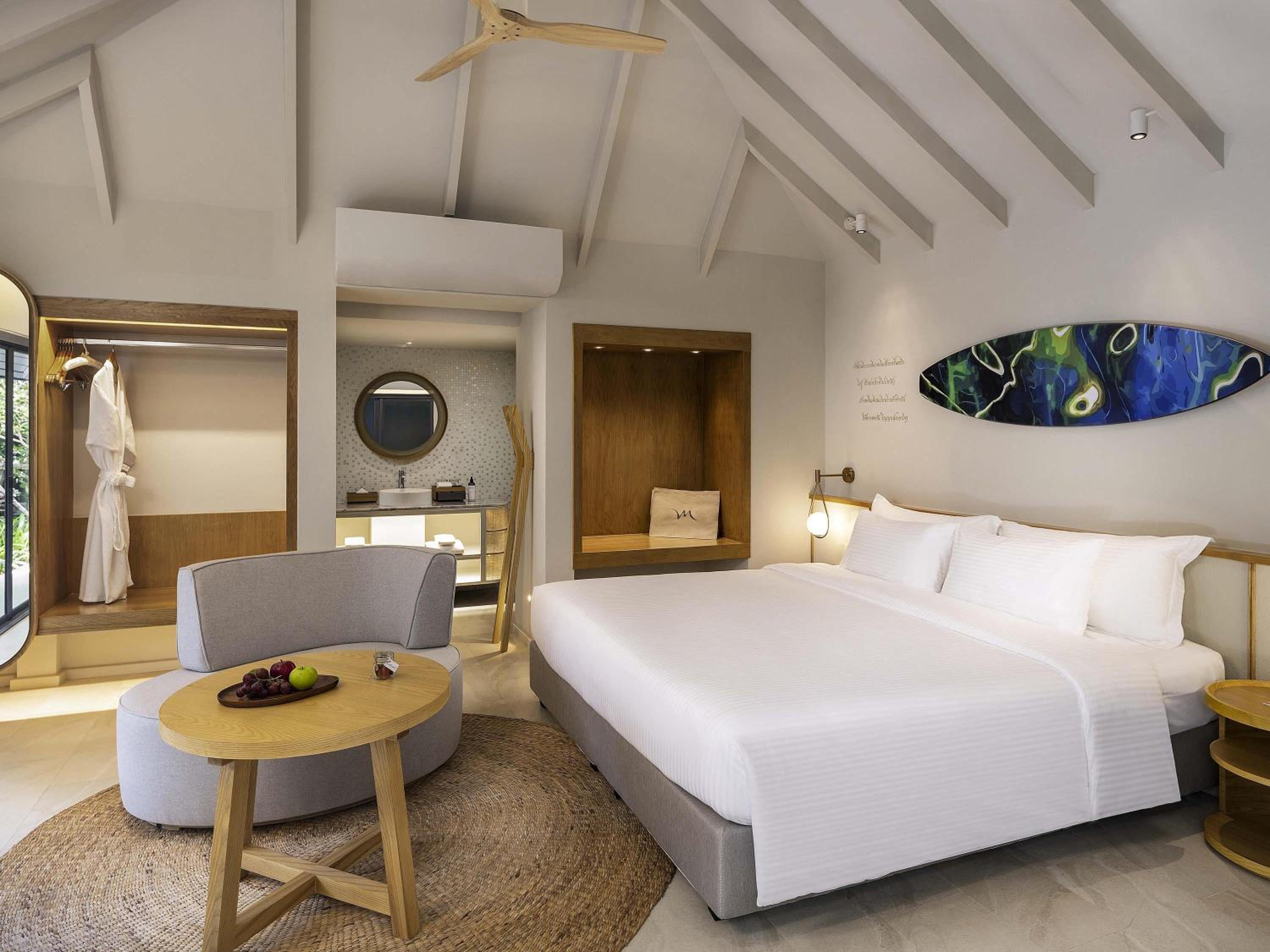 Deluxe, Villa, Queen Bed, Ocean Wing