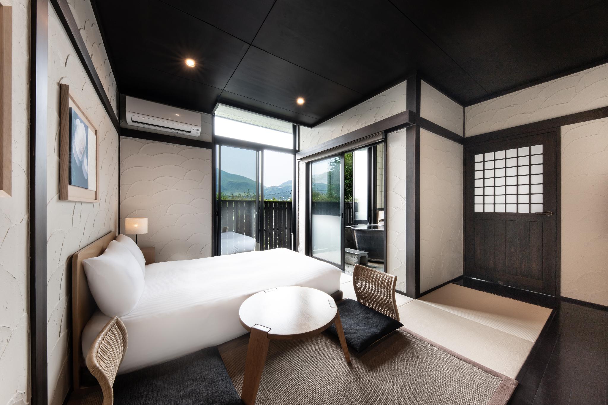 Semi Room, Japanese Western, Superior, Double Bed, Outdoor Bath