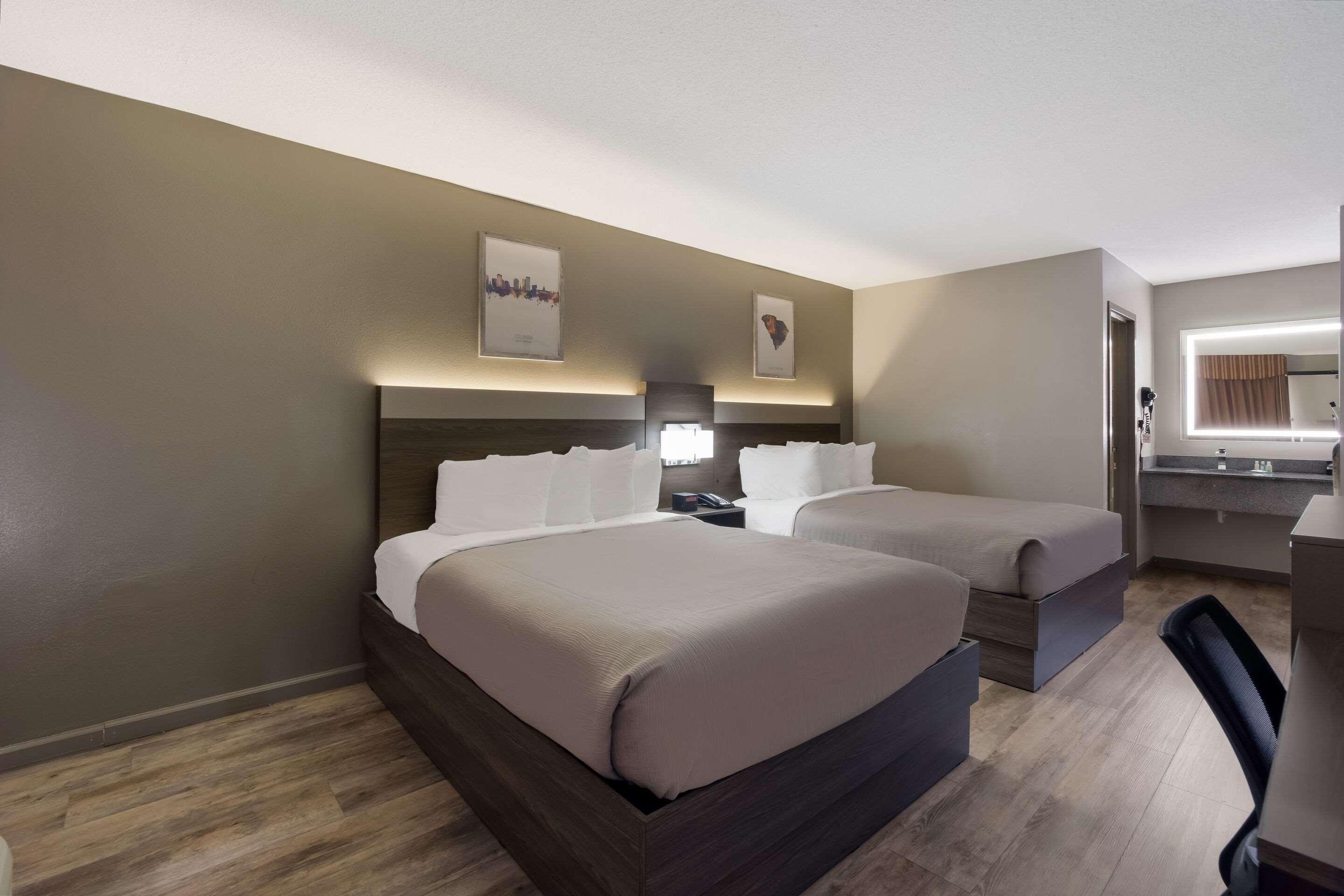 غرفة بسريرين مزدوجين للمدخنين، Quality Inn Fort Jackson 3/3