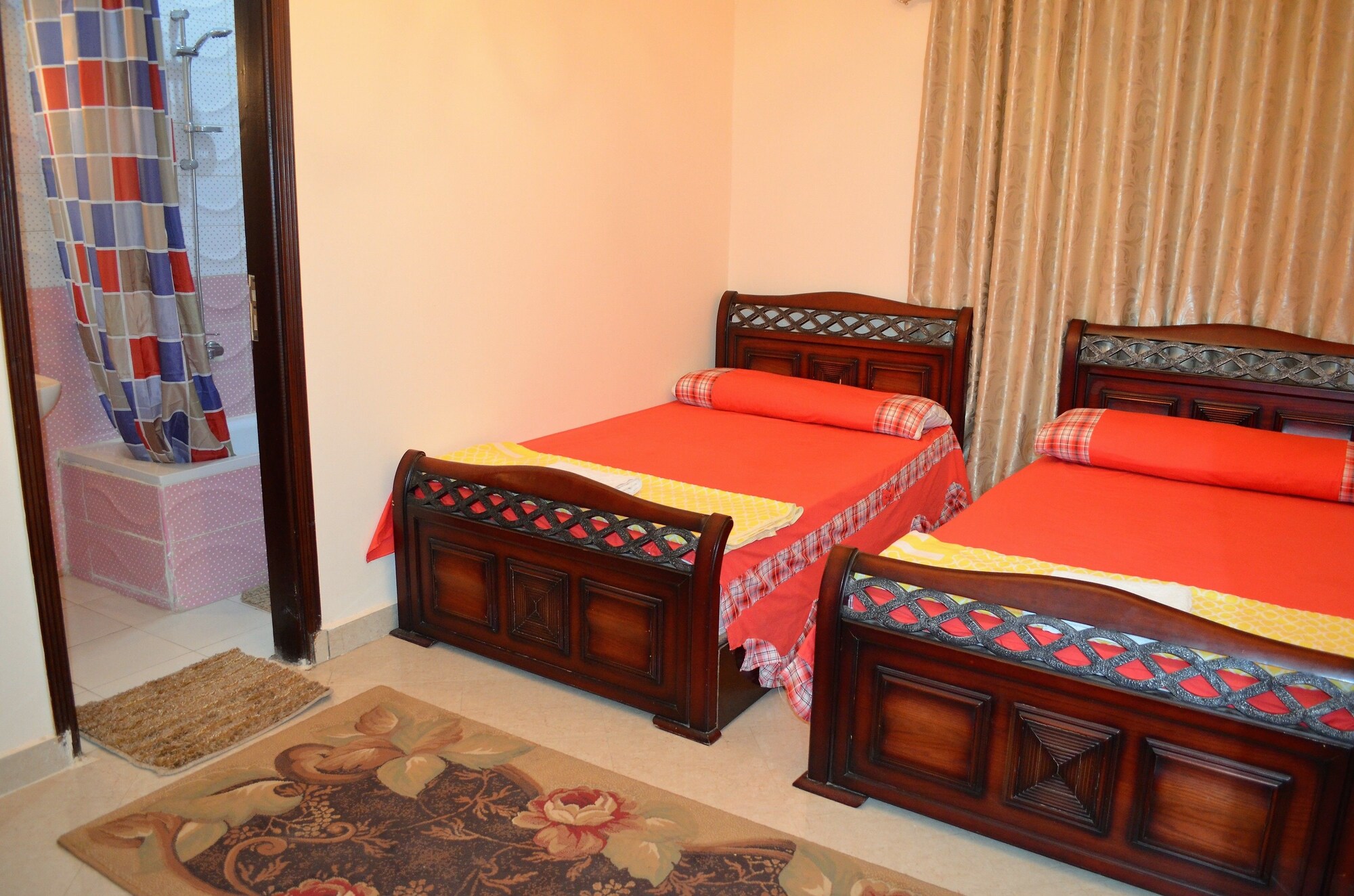 ROOM, DOUBLE BED, CITY VIEW
