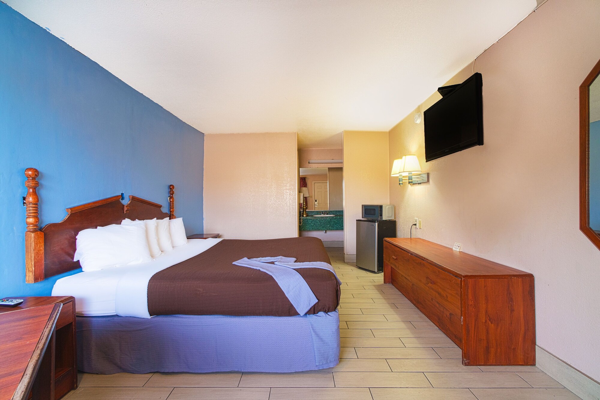 غرفة بسريرين كوين، Regency Inn Three Rivers I-37 3/10