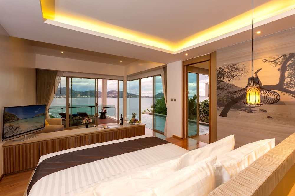 POOL, VILLA, KING BED, OCEAN VIEW, TOP FLOOR