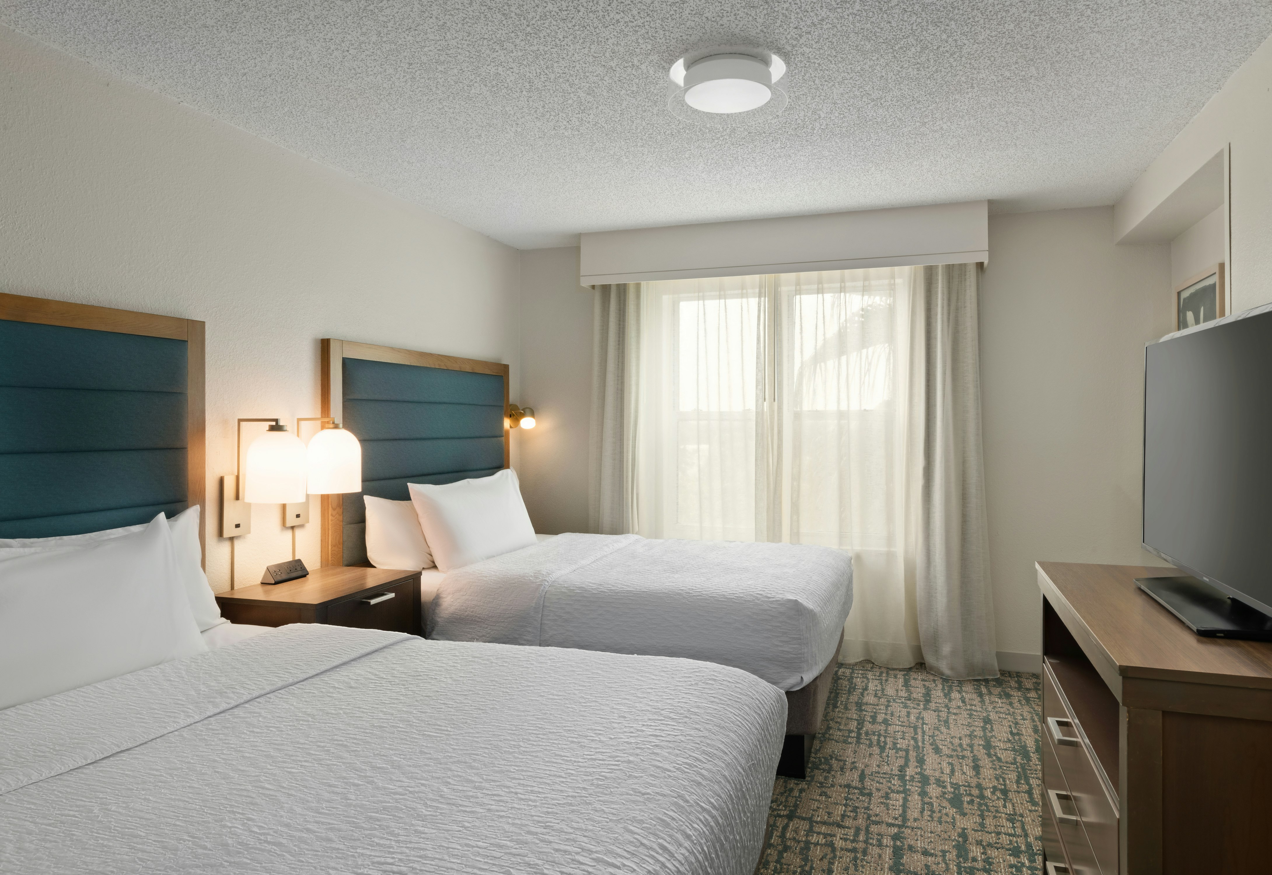 2 Bedrooms, Suite, 1 King or 2 Queen Beds، Homewood Suites by Hilton Lake Mary Orlando North 4/7