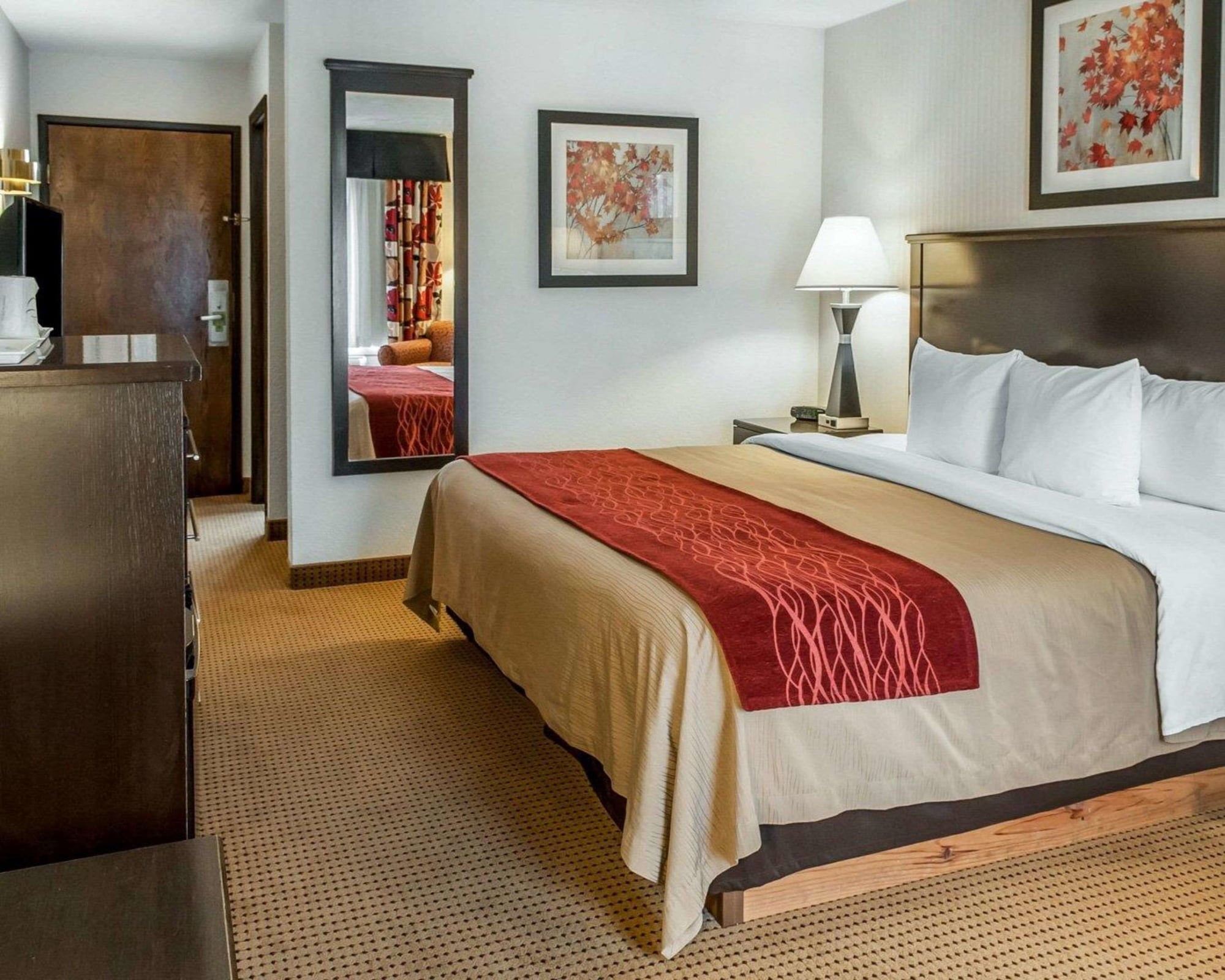 غرفة قياسية بسرير كينج، Quality Inn Suites Farmington 2/6