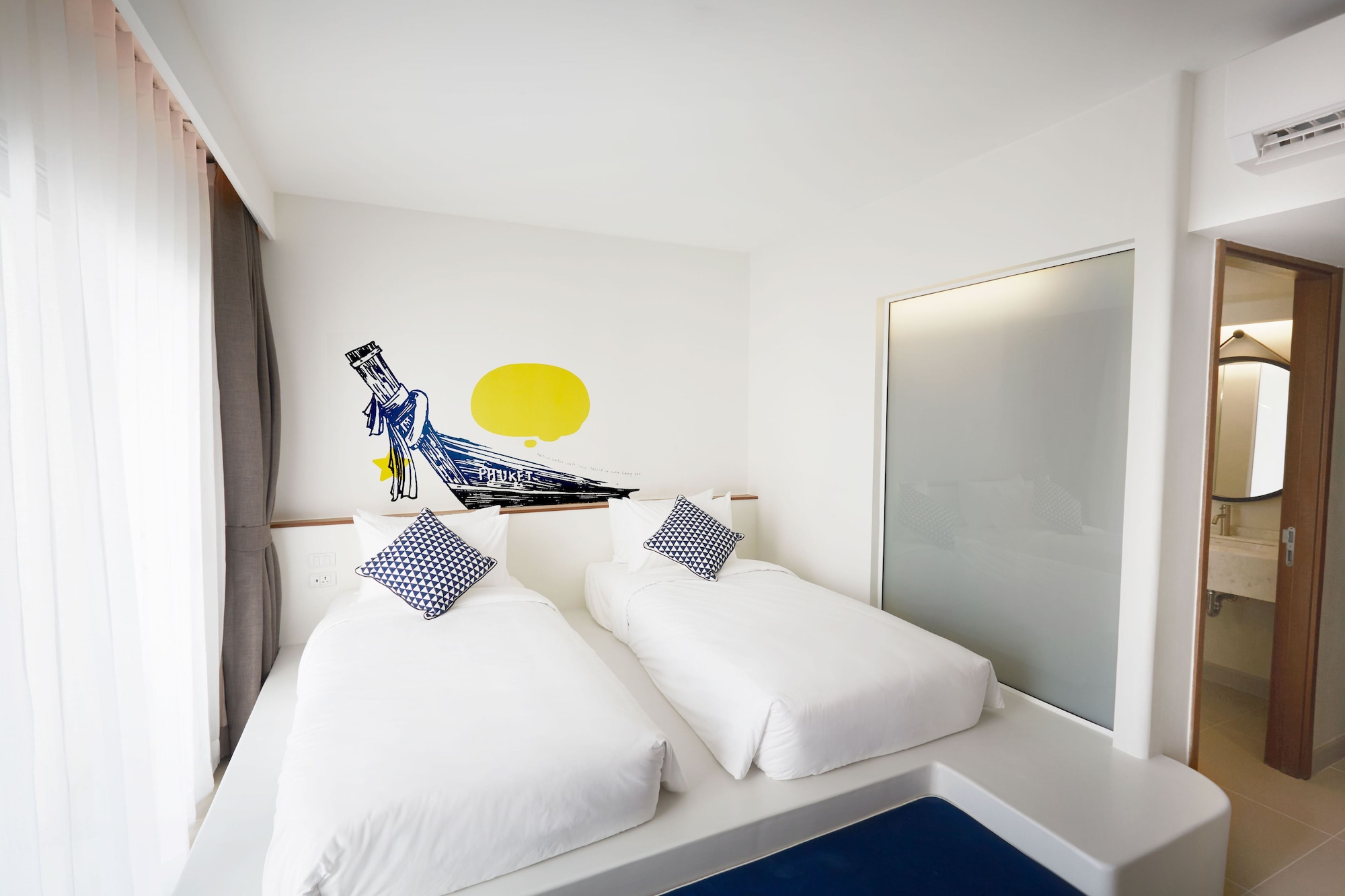 The Duo Twin Deluxe Twin Room، LUB D PHUKET PATONG 8/10
