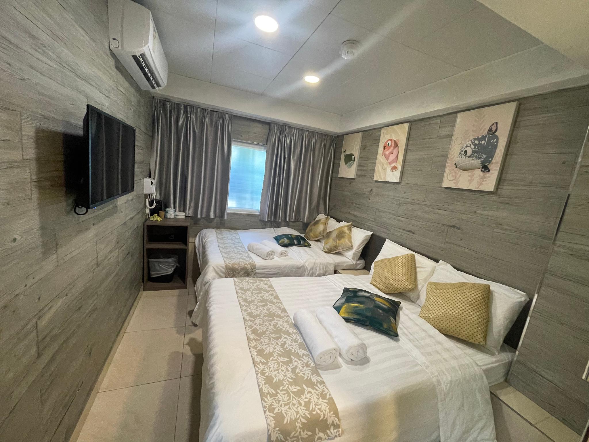 Semi Room, Triple, Semi Double Bed