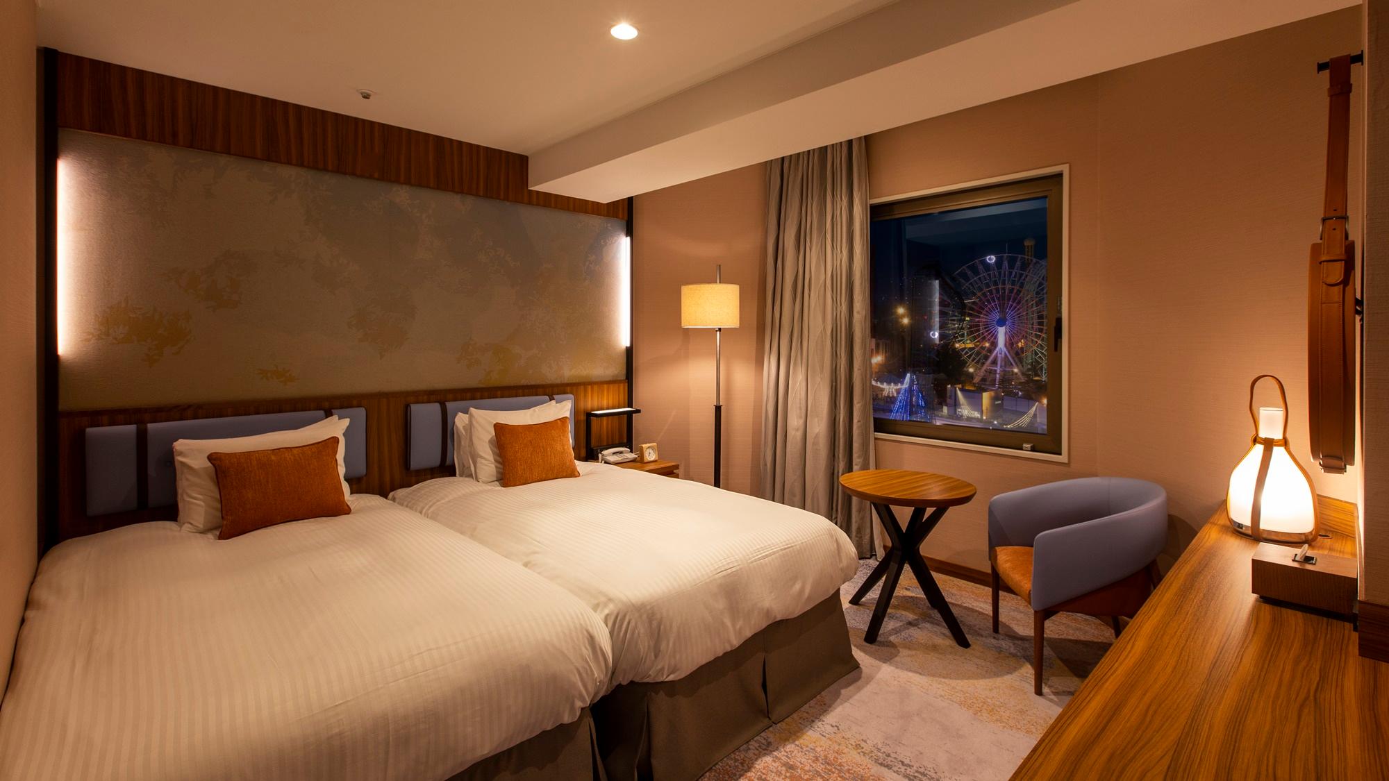 Standard, Twin Beds, Theme Park View, Park View