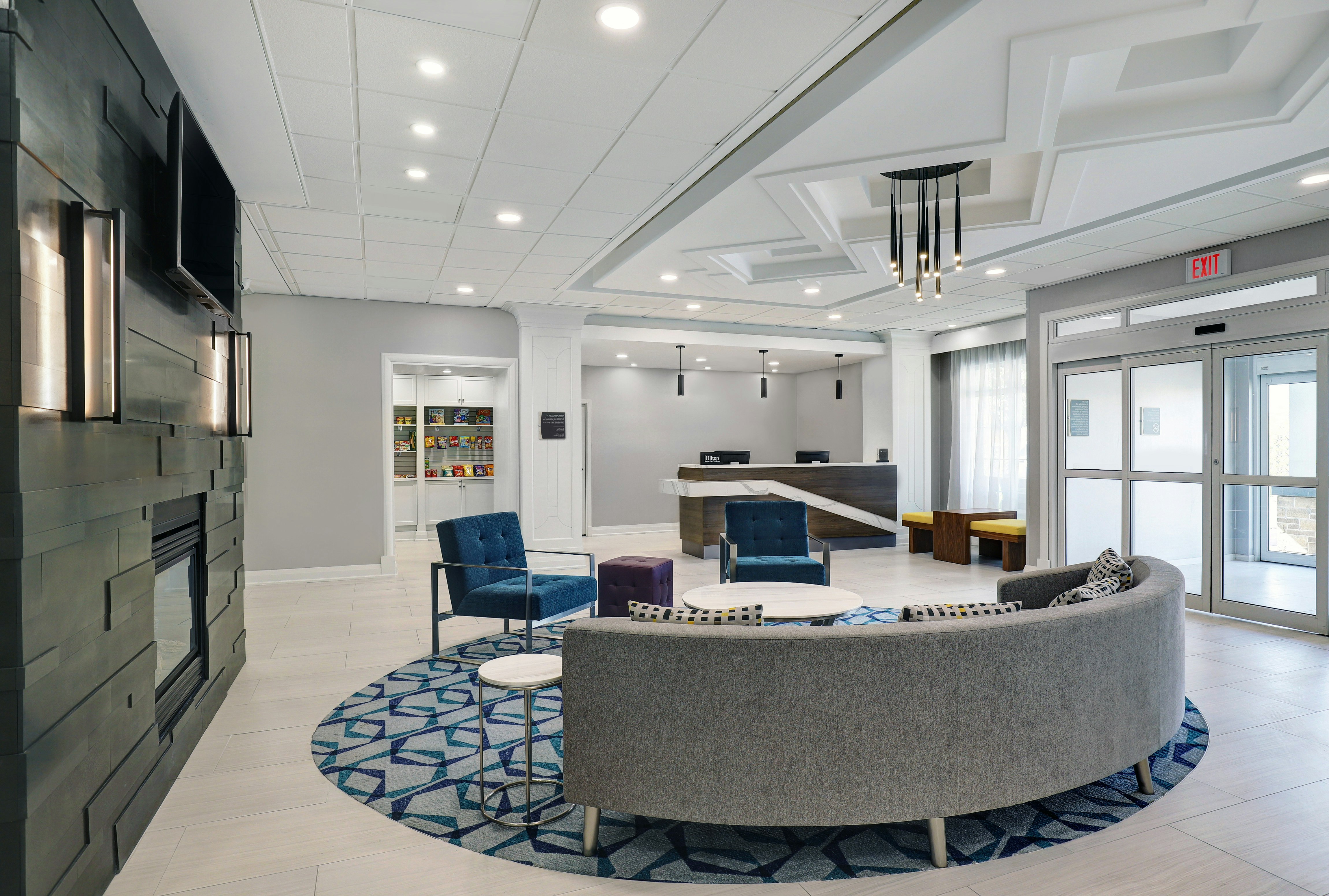 Lobby at HOMEWOOD SUITES BY HILTON LONDON ONTARIO, LONDON - CANADA
