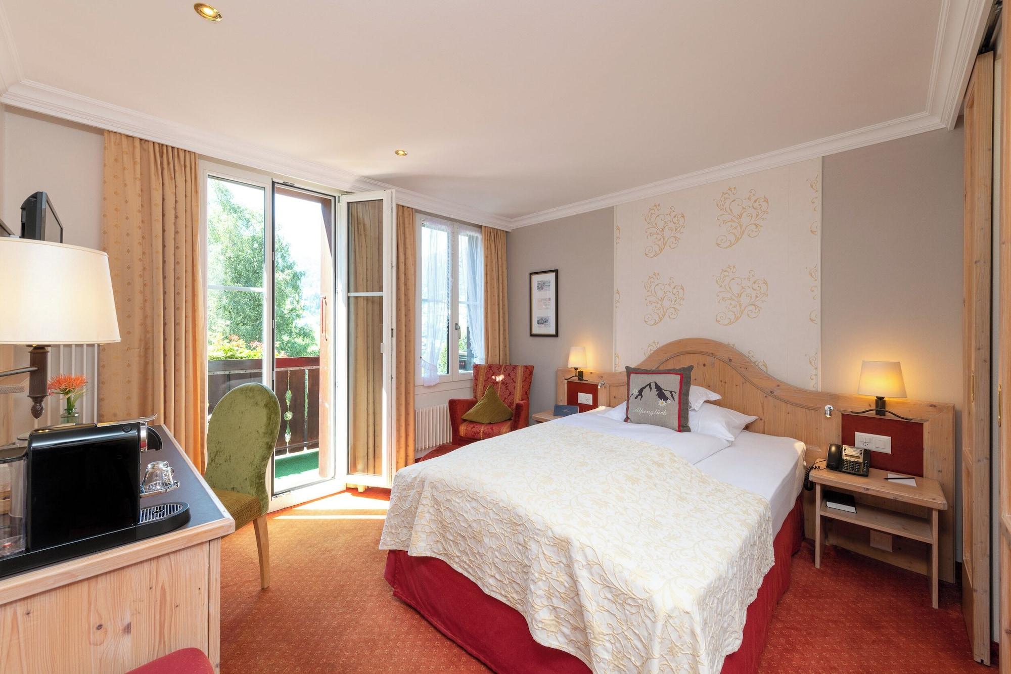Eiger, Superior, Single, Mountain View, Balcony