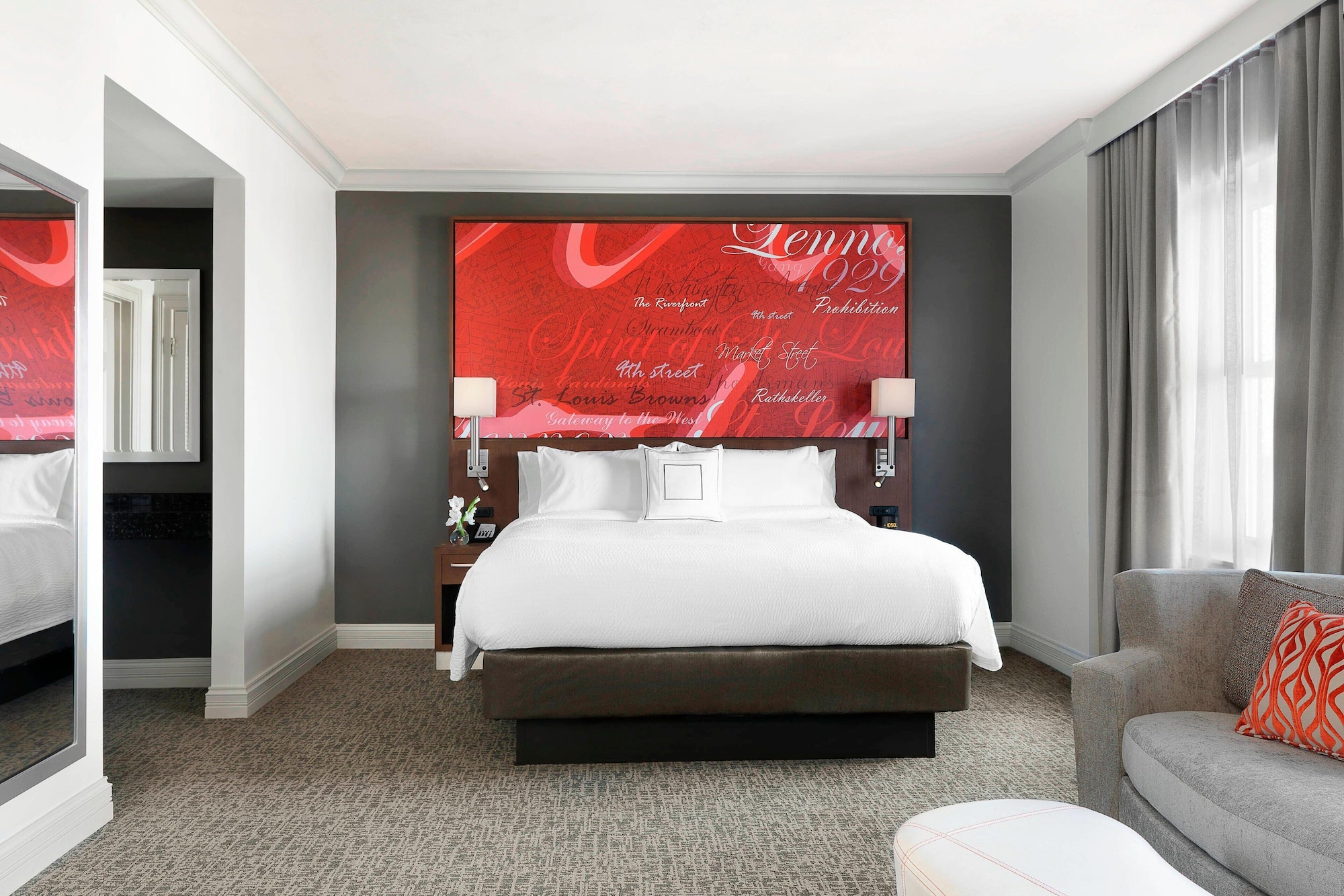 Room at COURTYARD ST. LOUIS DOWNTOWN/CONVENTION CENTER, ST LOUIS - MO