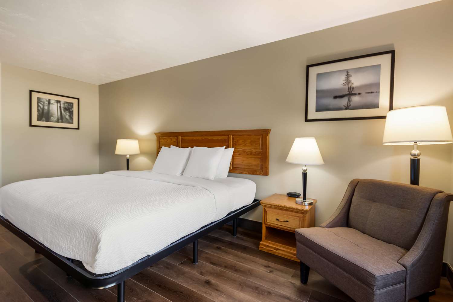 Room, King Bed, Bathtub, Accessible, SureStay Plus Hotel by Best Western Rexburg 3/6