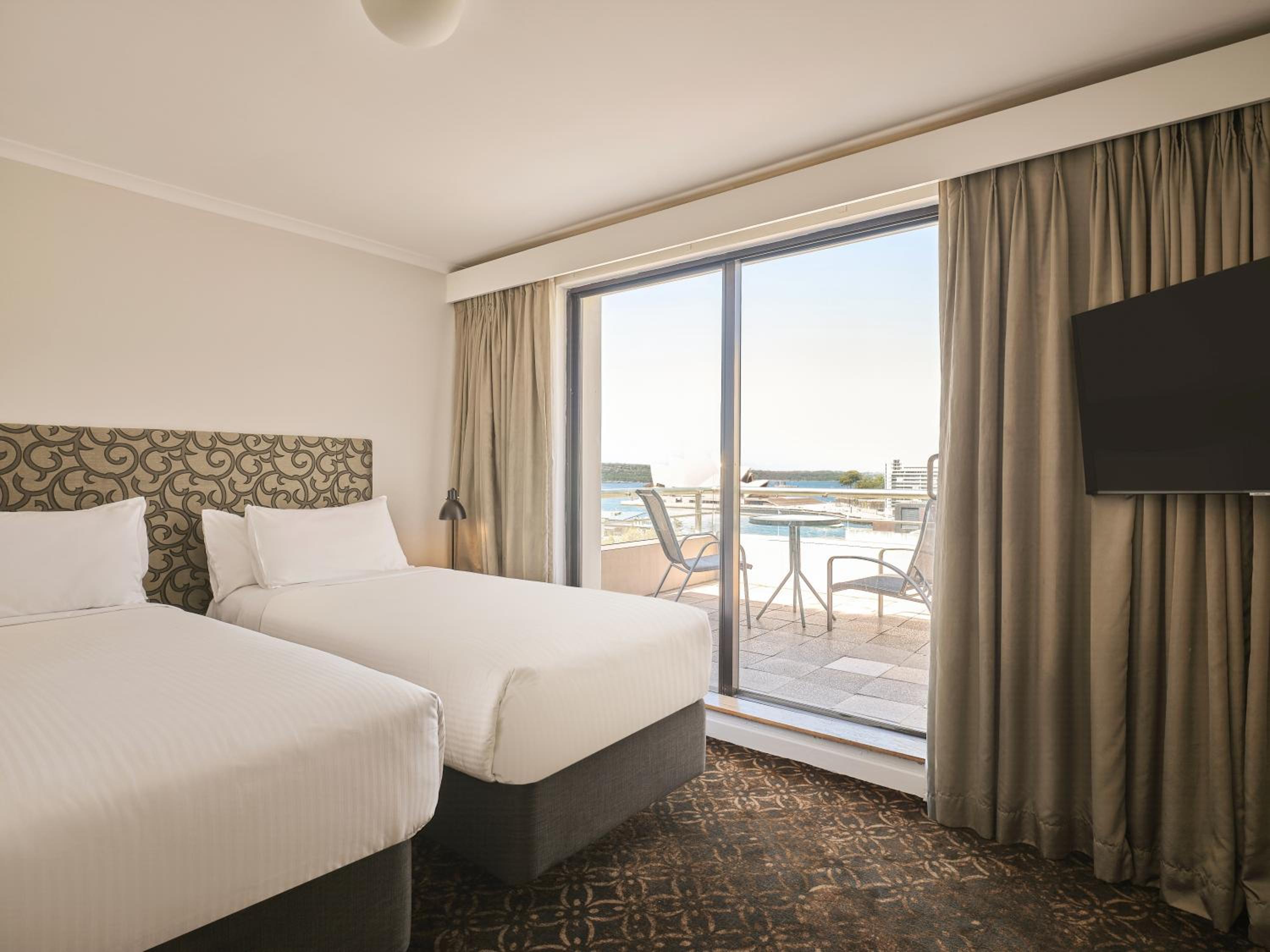شقة بسرير كينج بإطلالة على المرفأ بغرفة نوم واحدة، Rendezvous Hotel Sydney The Rocks 2/7