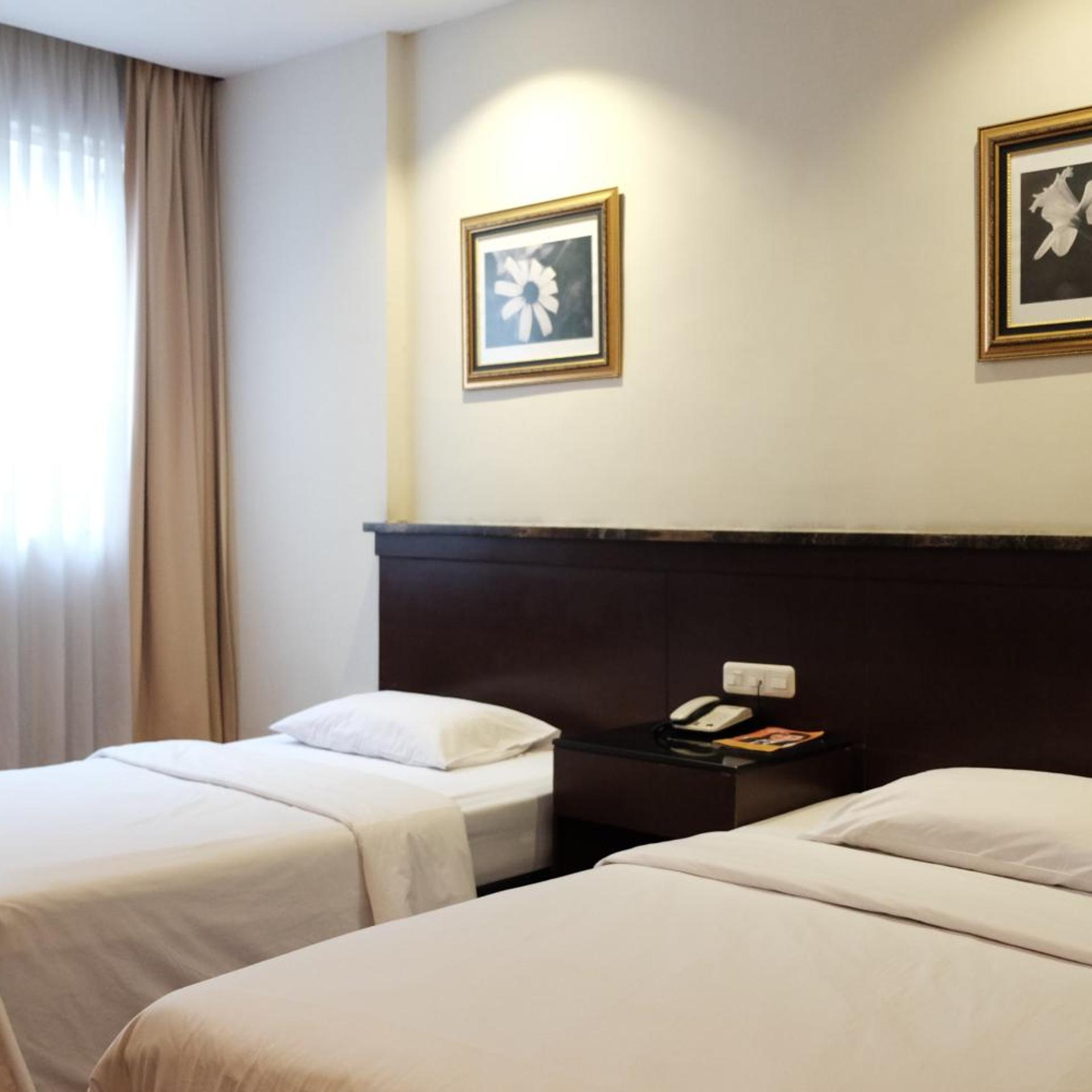غرفة ديلوكس بسرير مزدوج للمدخنين، Grand Sakura Hotel 3/6