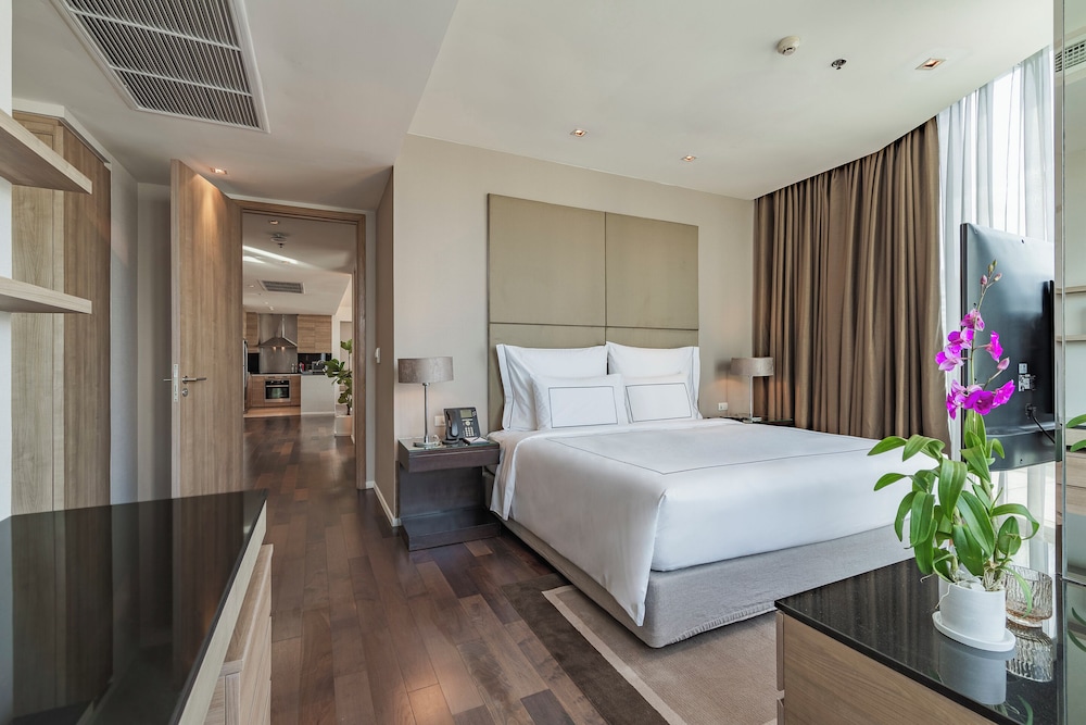 جناح عائلي بسرير كينج وسرير كوين بإطلالة على المدينة، MUU Bangkok Hotel 3/6