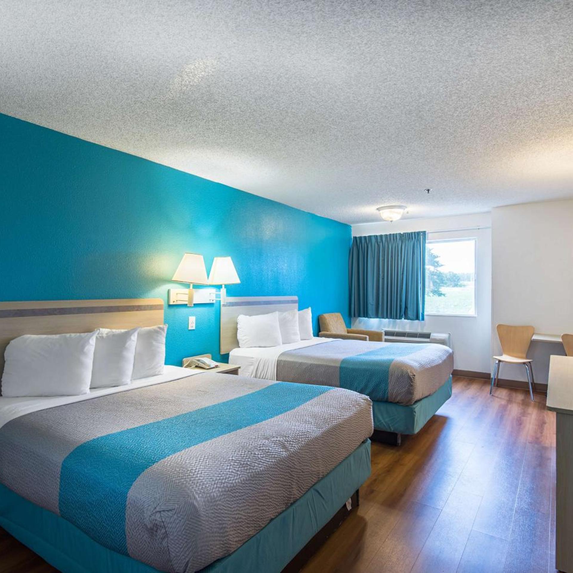 غرفة ديلوكس بسريرين كوين، Motel6 Lawrence, KS 3/9