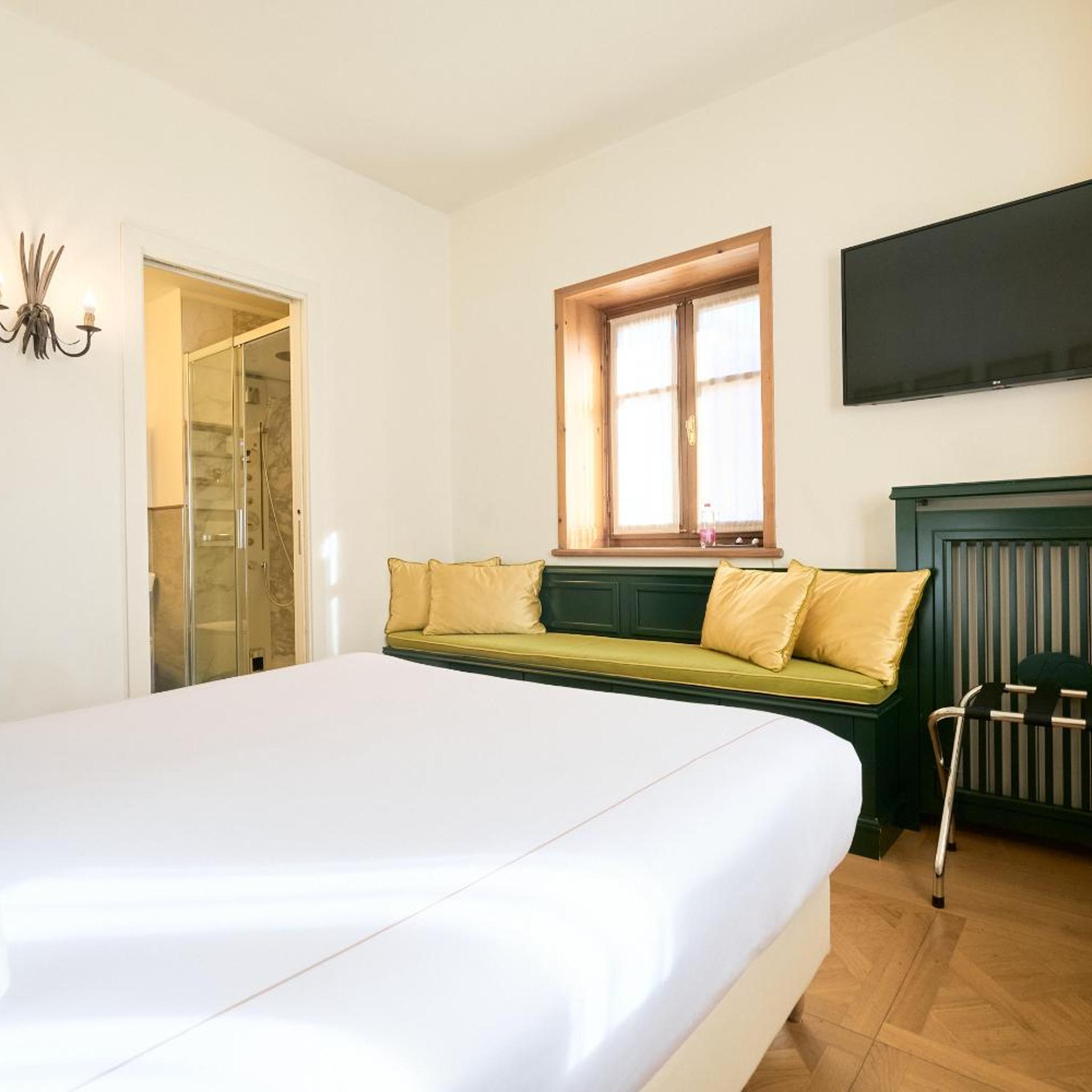 غرفة قياسية بسرير مزدوج، Ambra Cortina Luxury Fashion Boutique Hotel 3/10