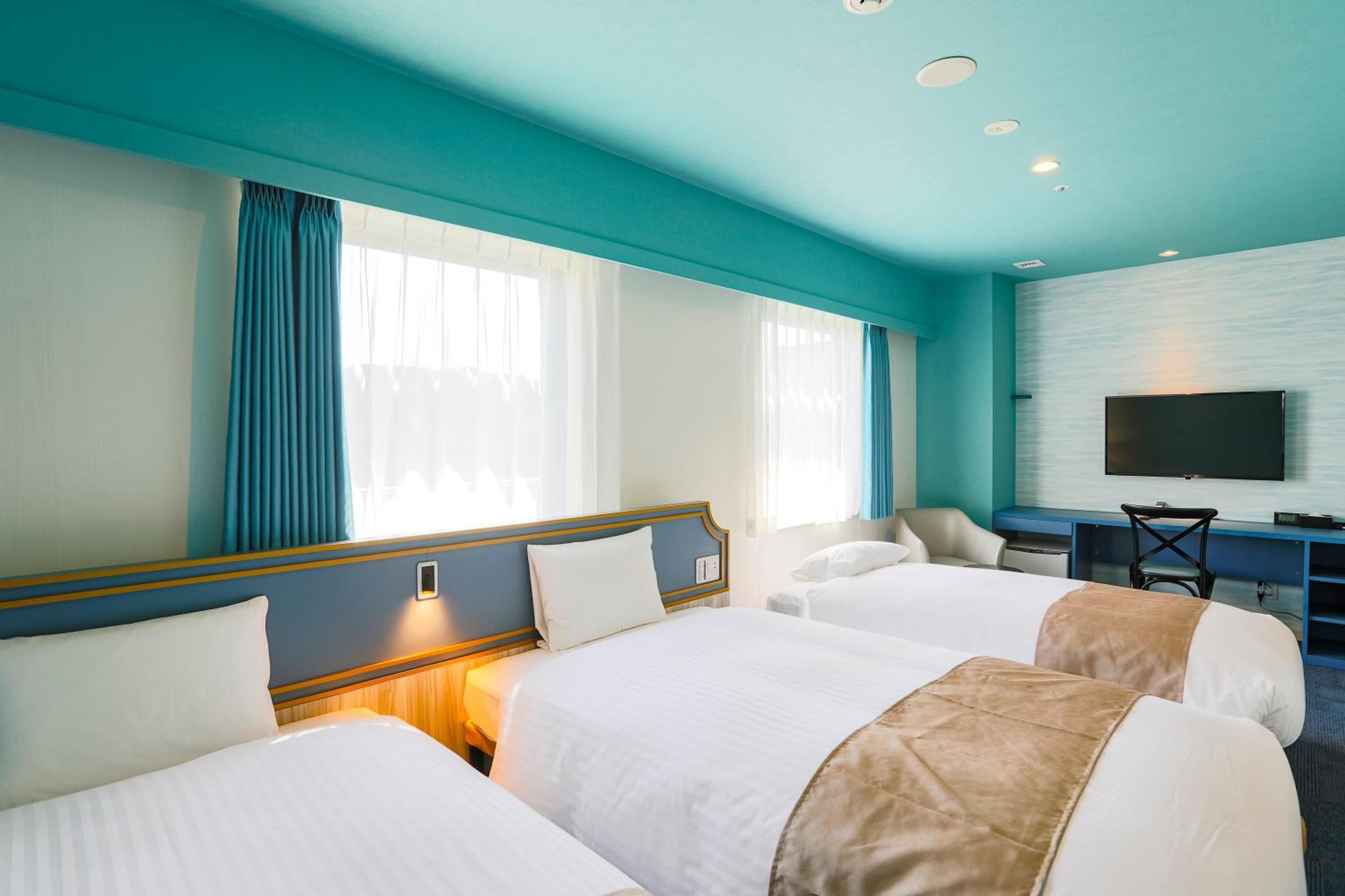 Semi Room, Triple, 3 Semi Double Beds