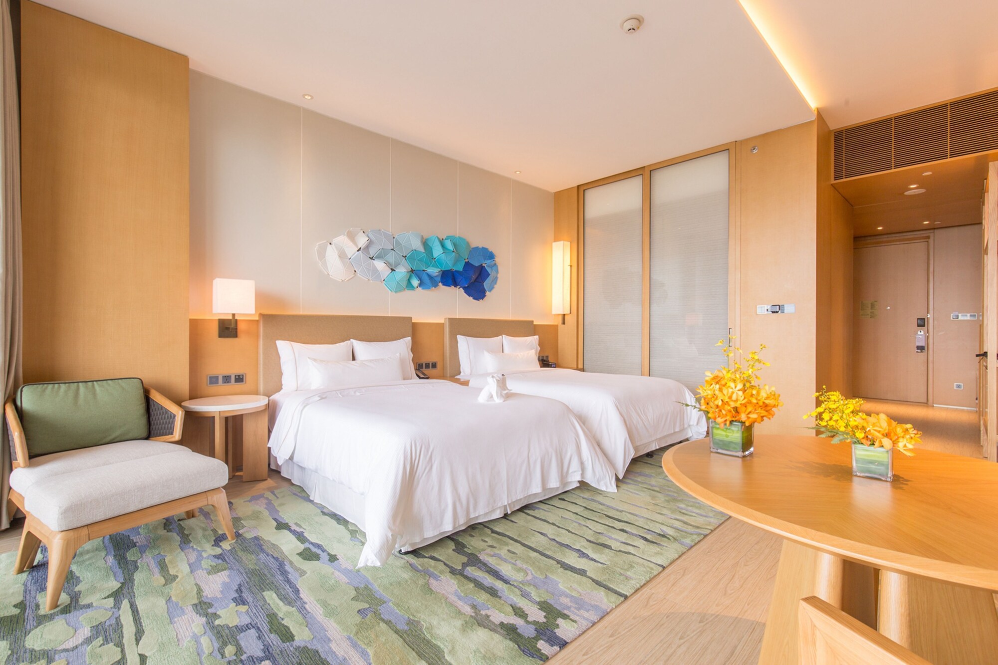 غرفة بسرير كينج بإطلالة على الحديقة، THE WESTIN SHIMEI BAY RESORT 3/6