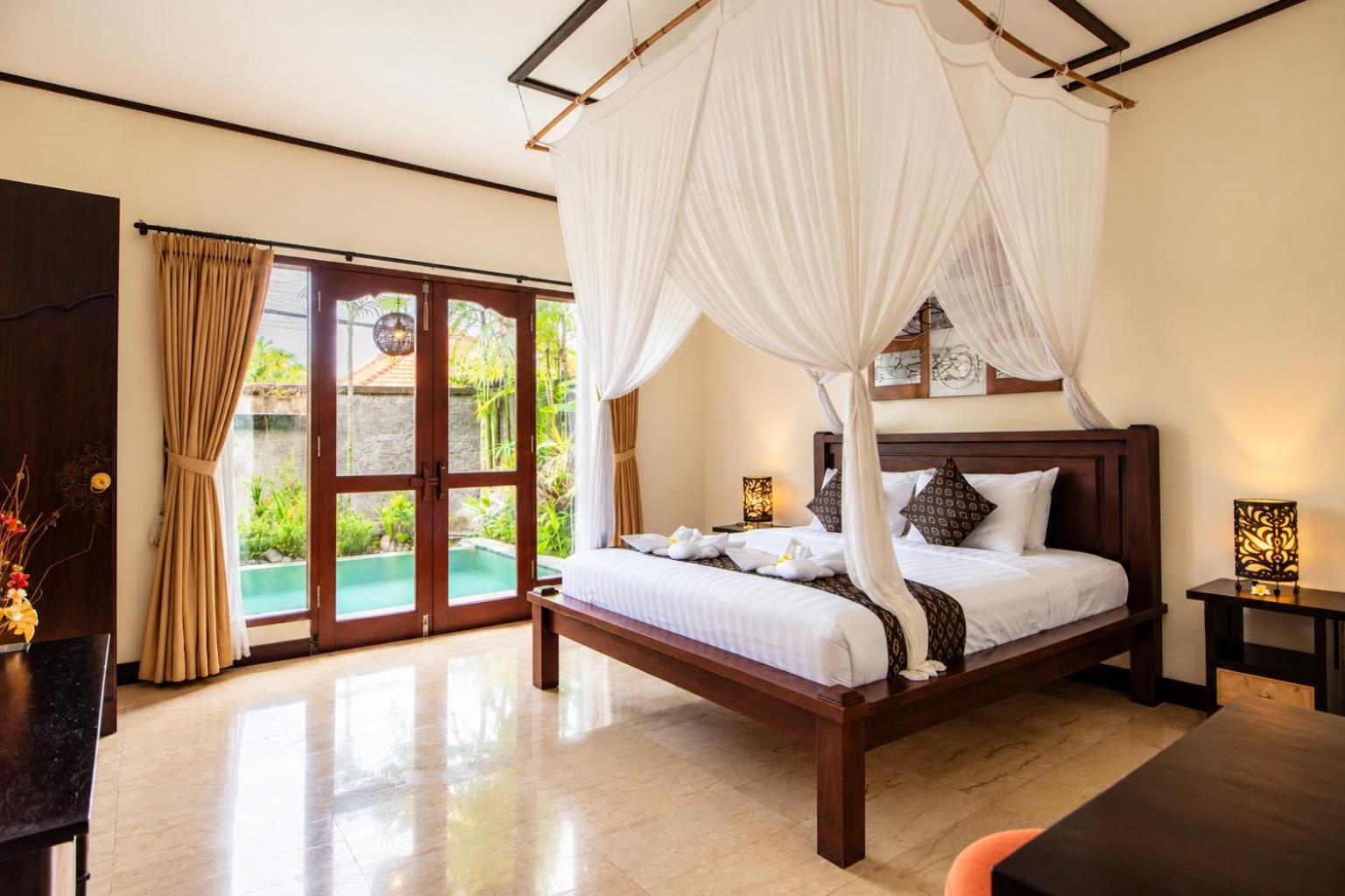 فيلا بـ3 غرف نوم بمسبح خاص، Bali Ayu Hotel And Villas 3/10