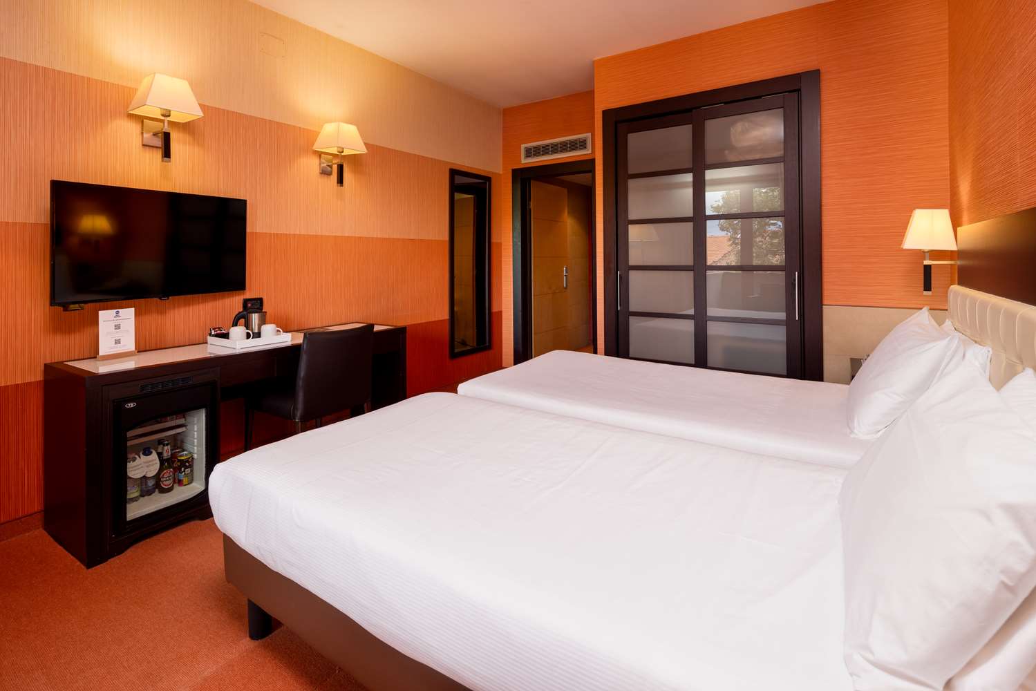 غرفة قياسية بسريرين منفصلين، Best Western Gorizia Palace Hotel 2/4